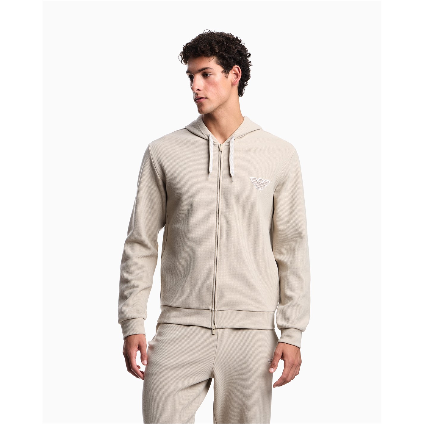 Mikina Emporio Armani Nut 1908626 LOUNGEWEAR SWEATSHI - 2