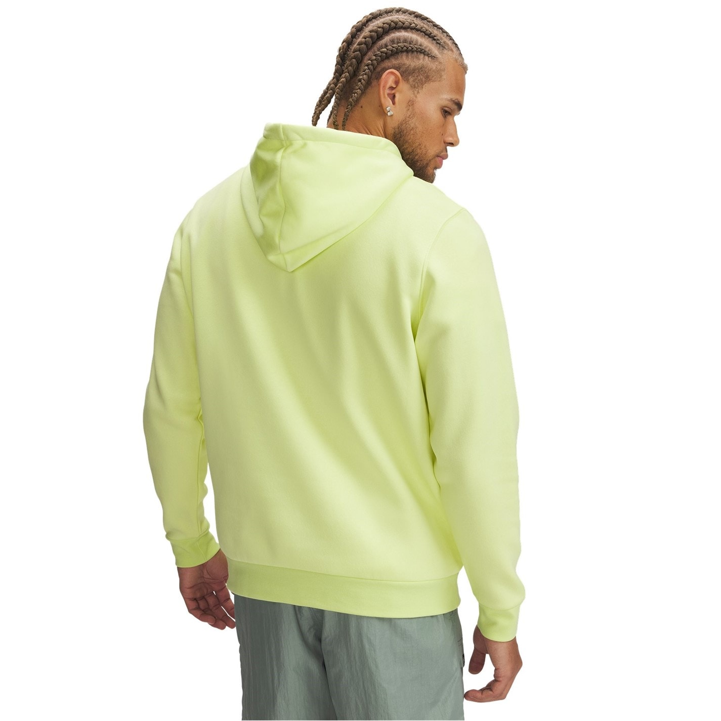 Mikina Under Armour Yellow 962681 Men's Icon Fleece Hoodie - 2