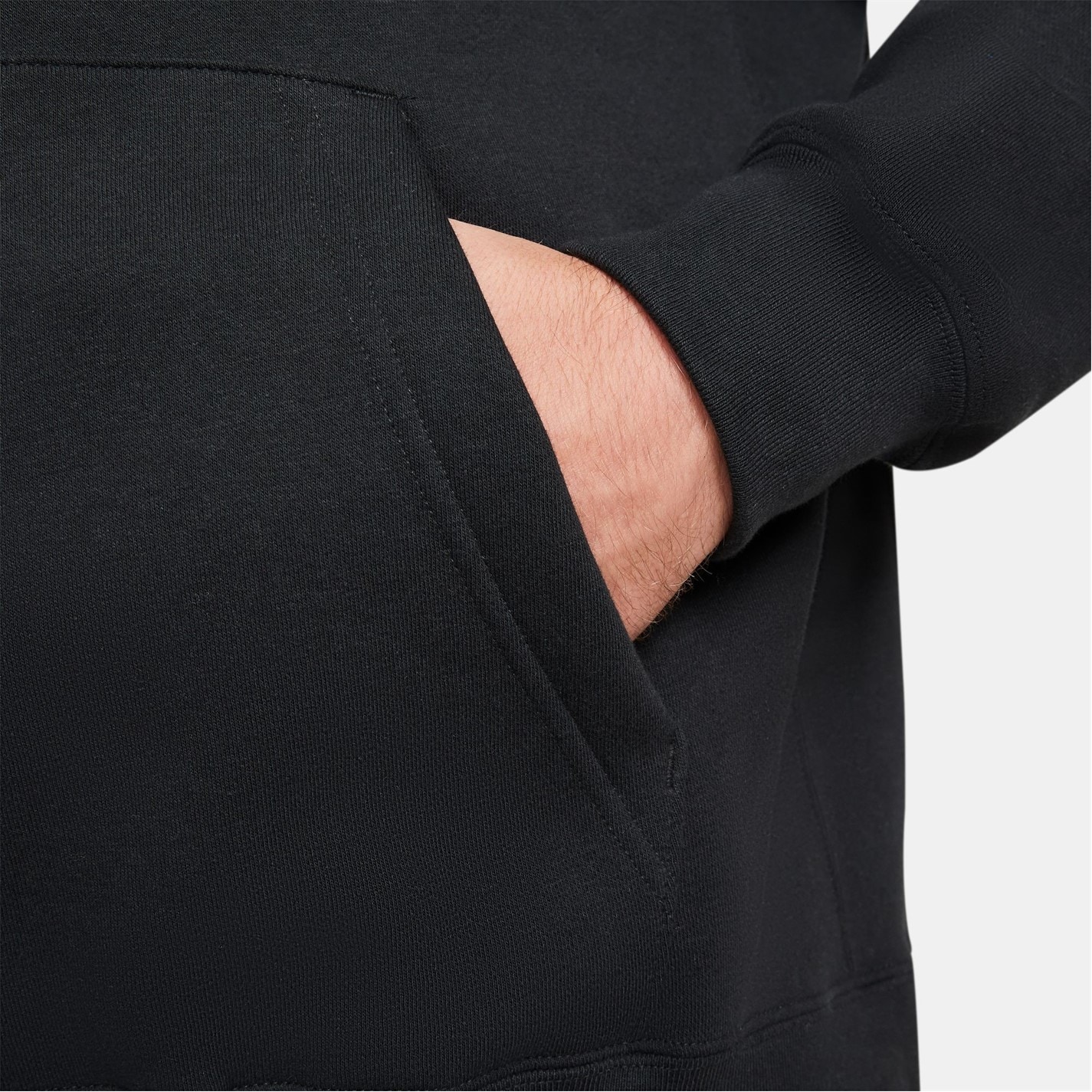 Mikina Nike Black 5270434 Sportswear Club Fleece Pullover Hoodie Mens - 15
