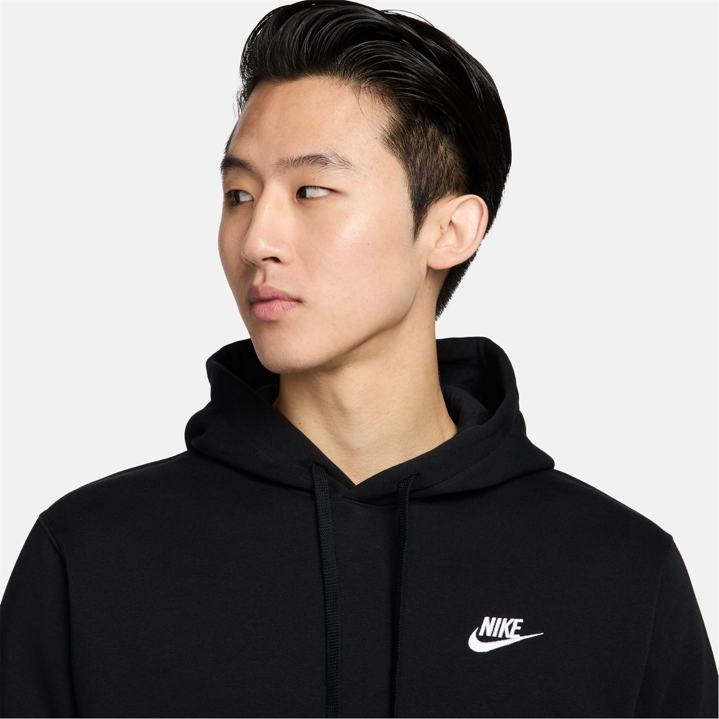 Mikina Nike Black 5270434 Sportswear Club Fleece Pullover Hoodie Mens - 5
