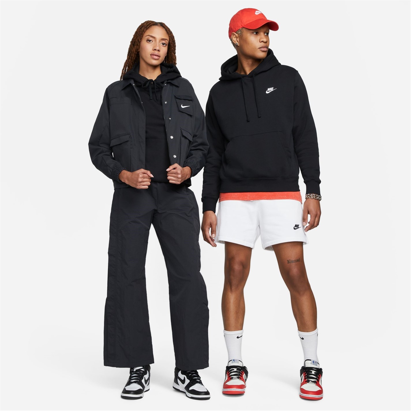 Mikina Nike Black 5270434 Sportswear Club Fleece Pullover Hoodie Mens - 9
