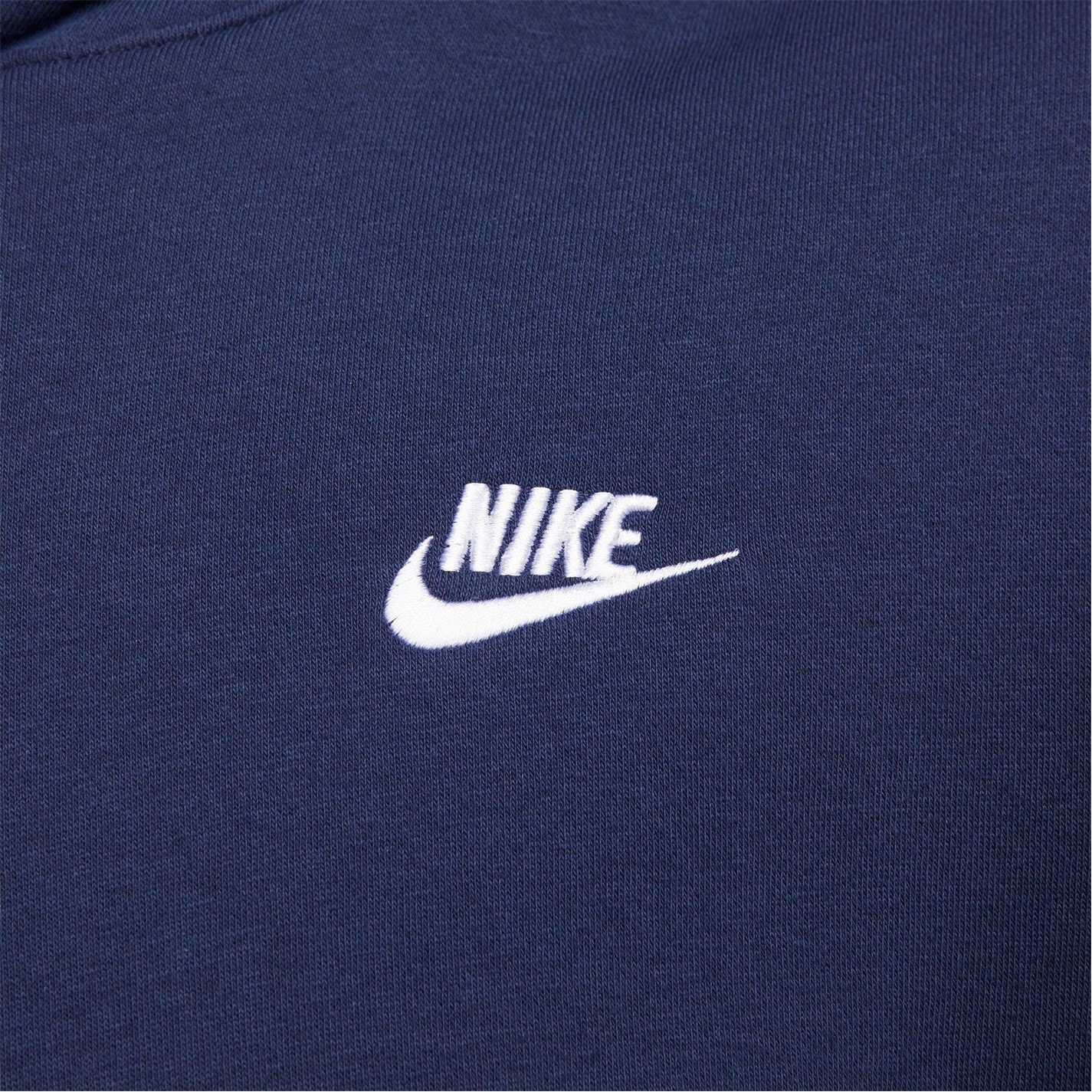 Mikina Nike Navy 6487196 Sportswear Club Fleece Pullover Hoodie Mens - 5