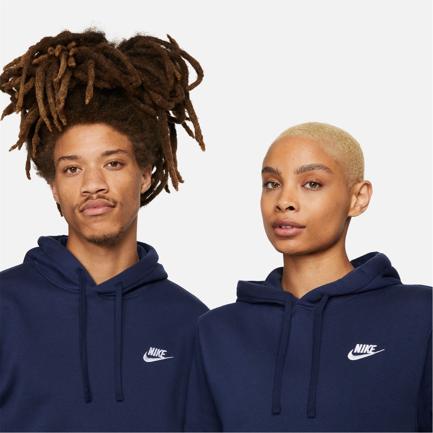 Mikina Nike Navy 6487196 Sportswear Club Fleece Pullover Hoodie Mens - 6