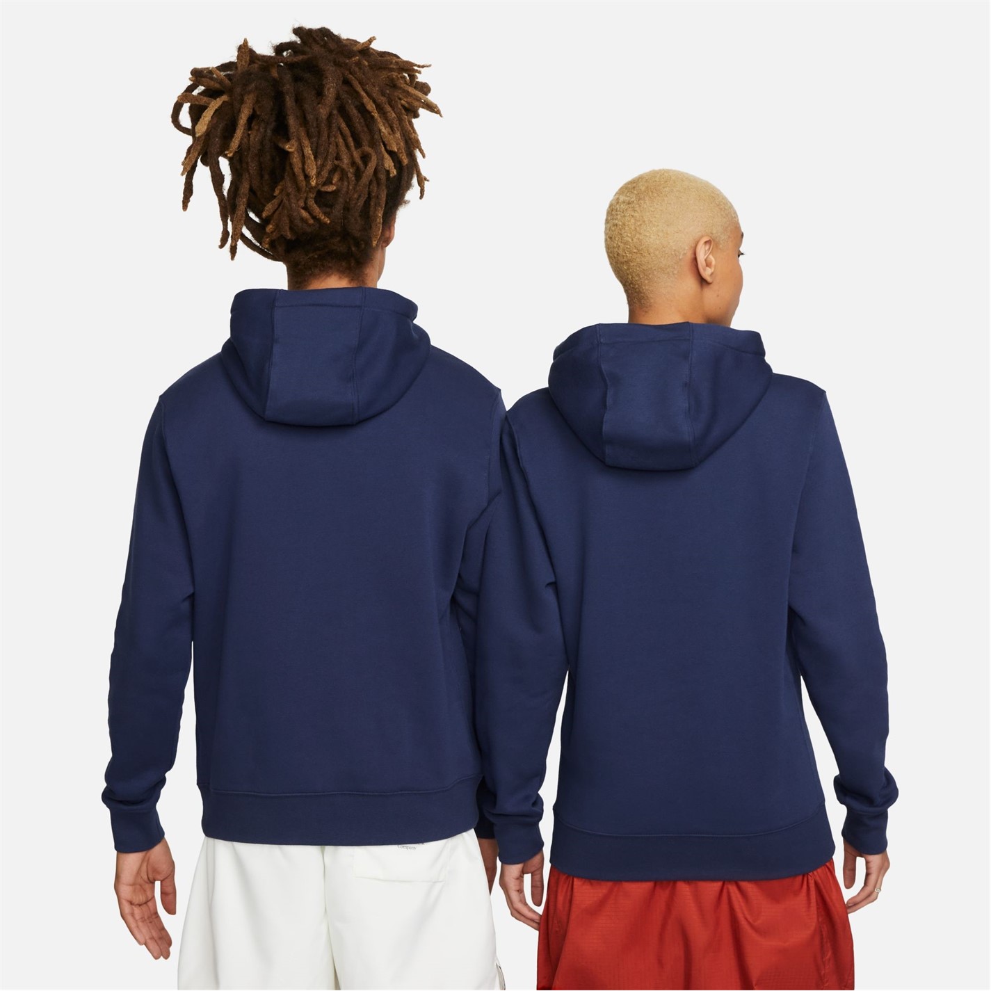 Mikina Nike Navy 6487196 Sportswear Club Fleece Pullover Hoodie Mens - 7