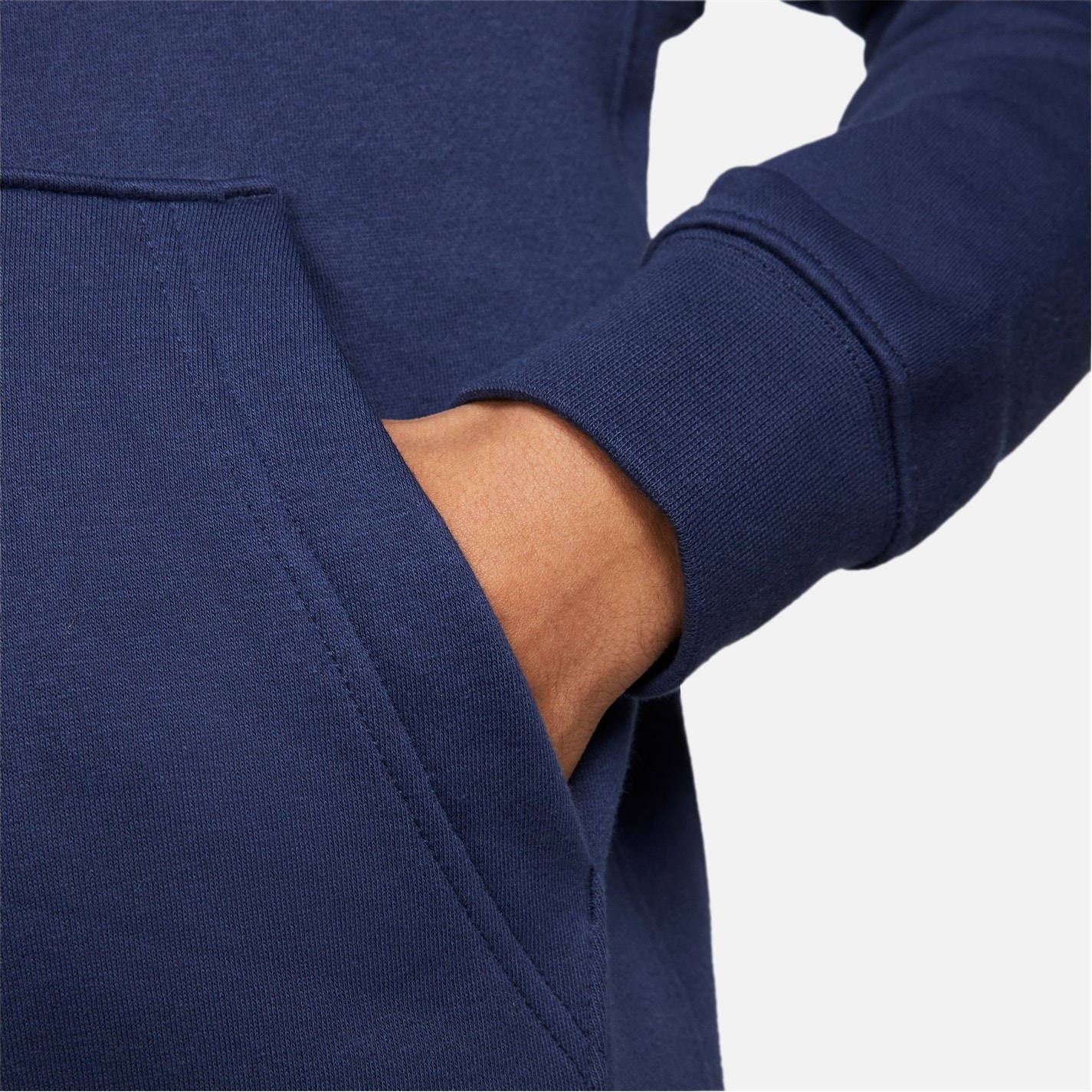 Mikina Nike Navy 6487196 Sportswear Club Fleece Pullover Hoodie Mens - 10