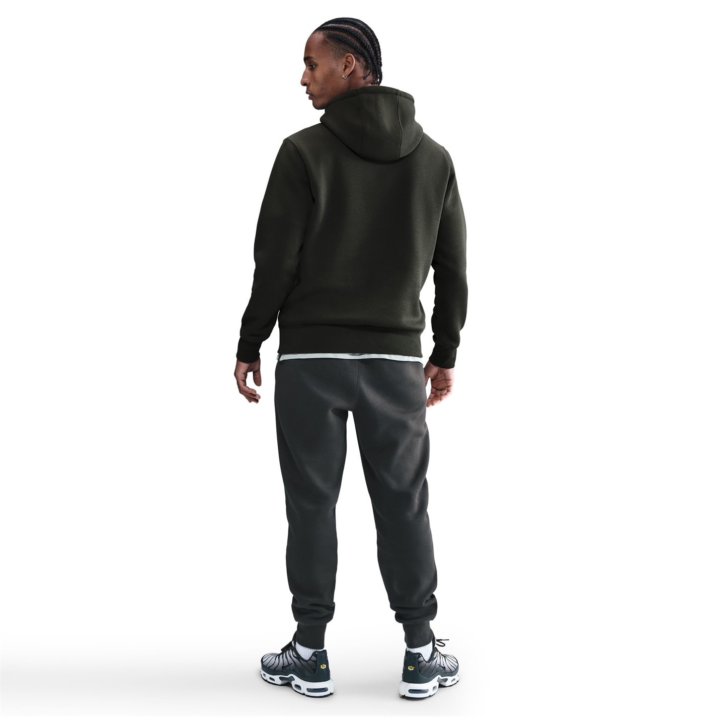 Mikina Nike Sequoia 6477807 Sportswear Club Fleece Pullover Hoodie Mens - 4