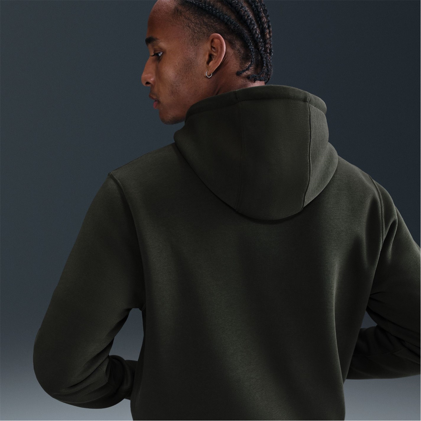 Mikina Nike Sequoia 6477807 Sportswear Club Fleece Pullover Hoodie Mens - 9