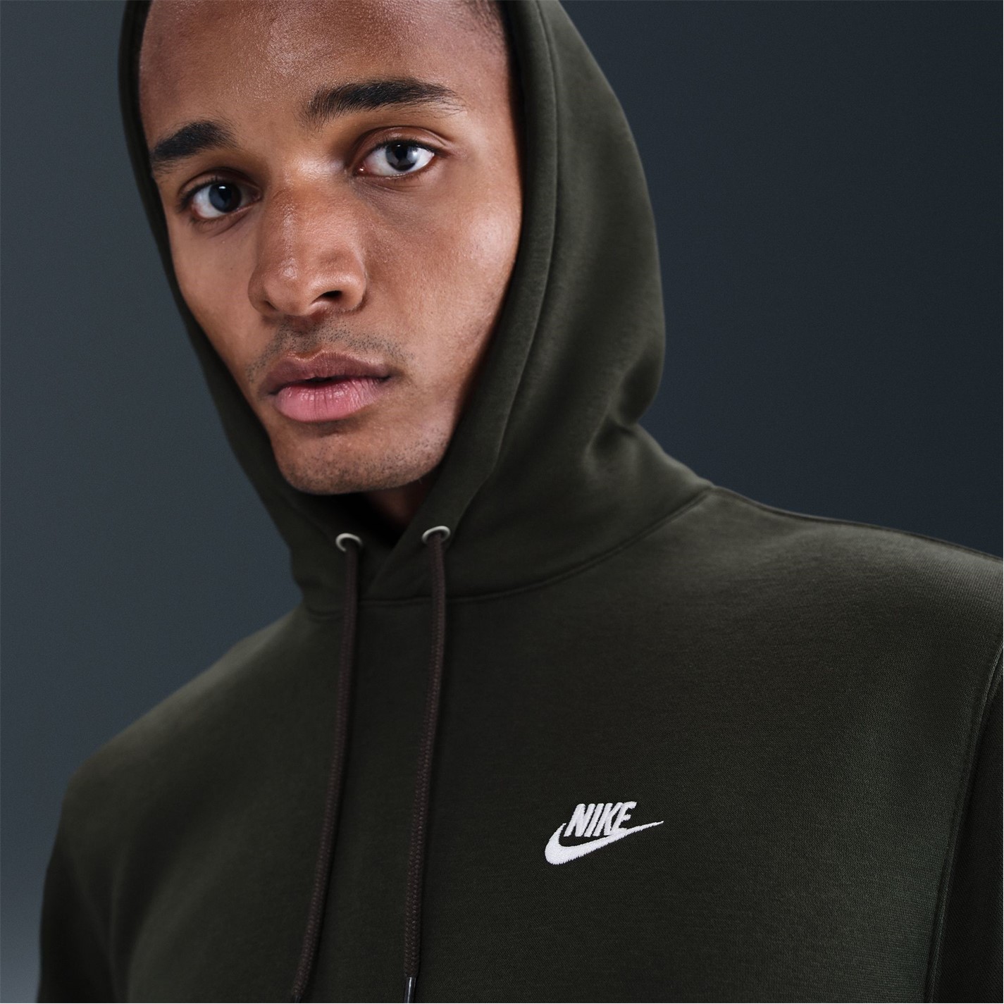Mikina Nike Sequoia 6477807 Sportswear Club Fleece Pullover Hoodie Mens - 10