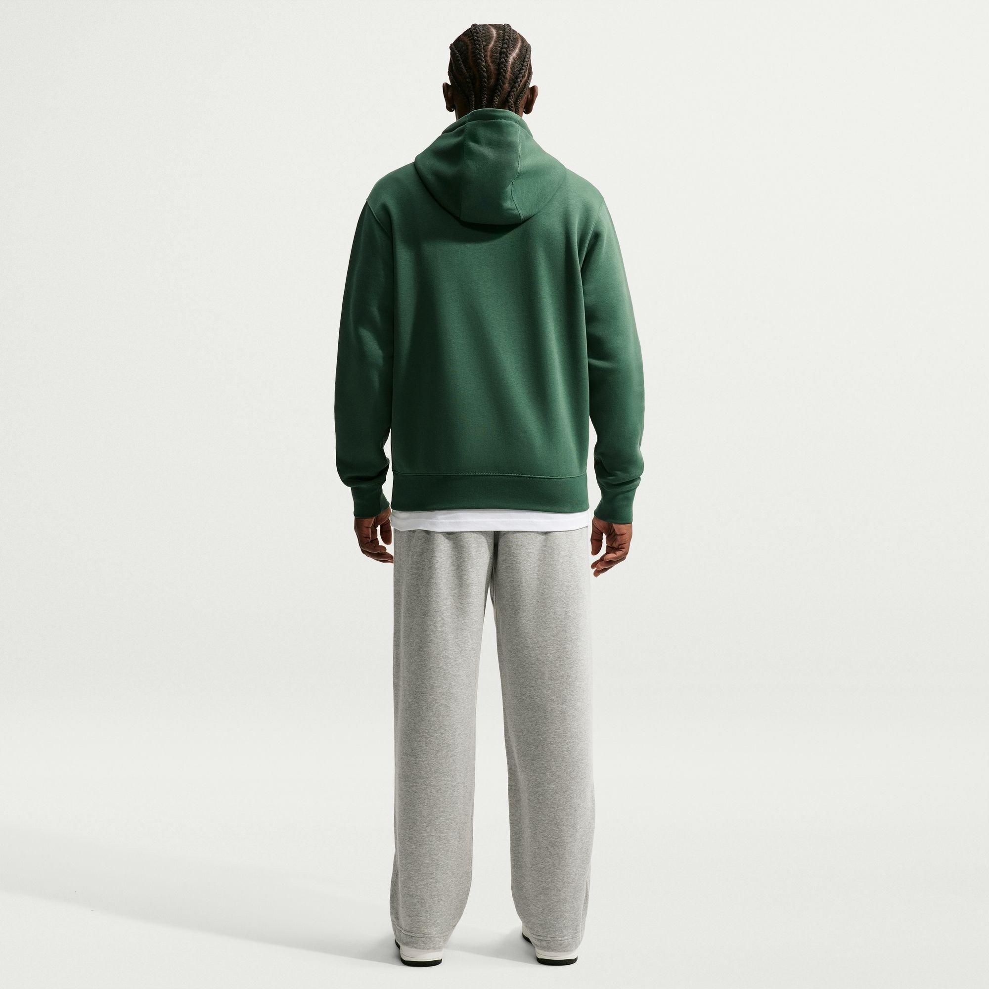 Mikina Nike Forest Green 7203740 Sportswear Club Fleece Pullover Hoodie Mens - 7