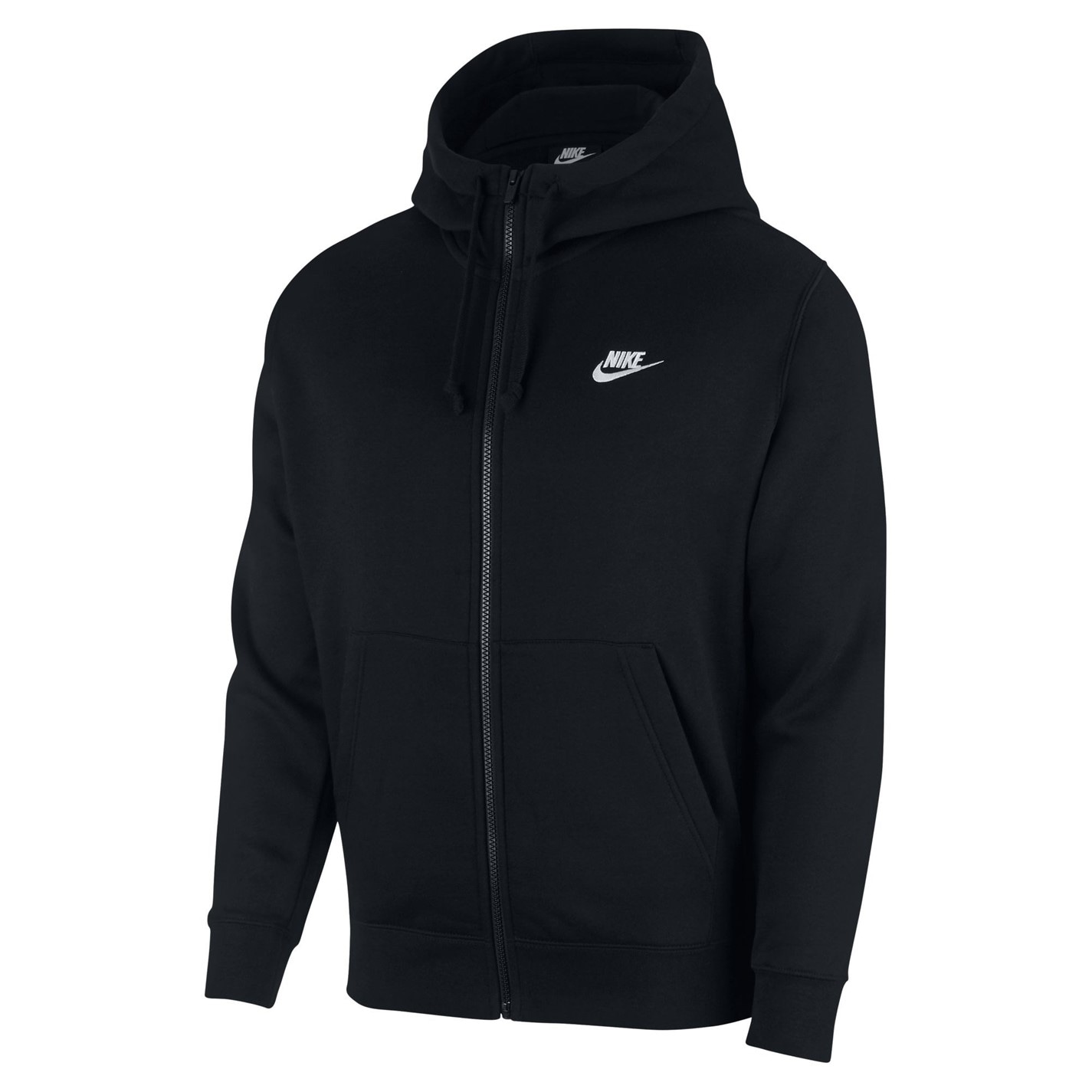 Mikina Nike Black 9482567 Sportswear Club Fleece Men's Full-Zip Hoodie - 1