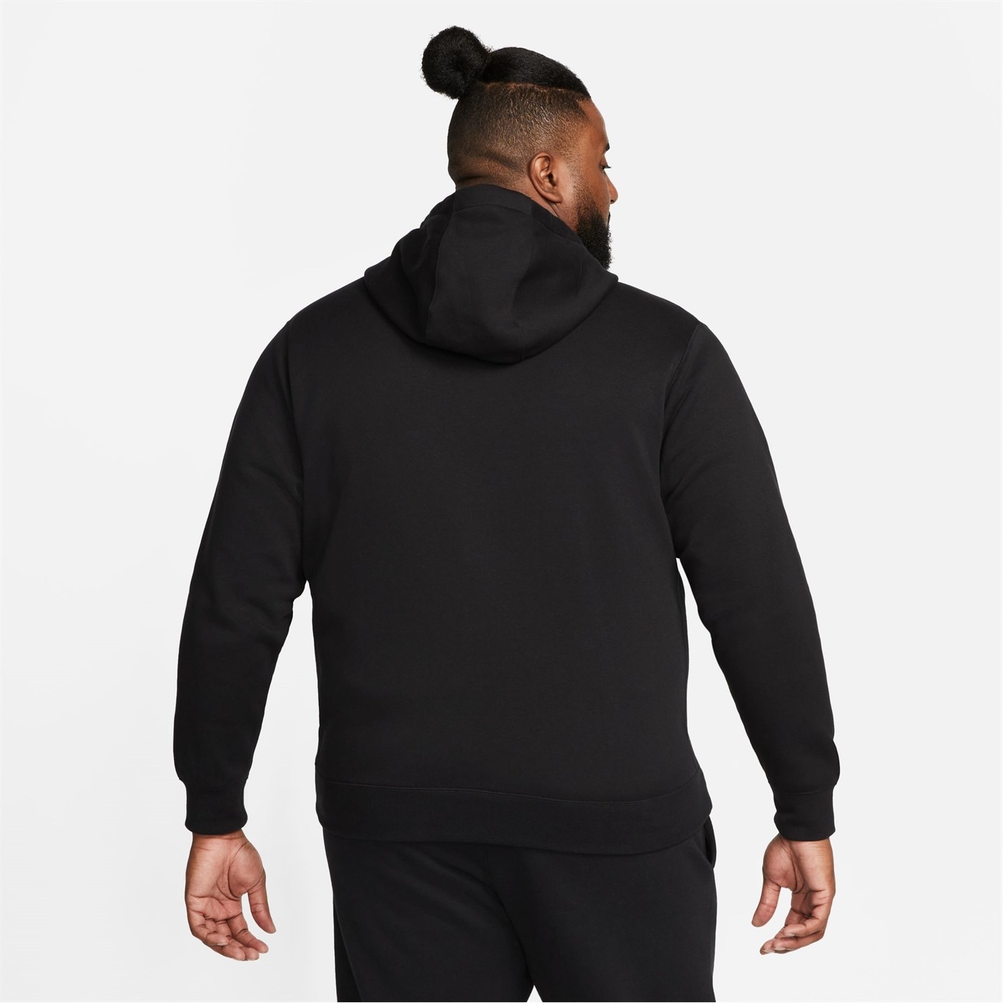 Mikina Nike Black 9482567 Sportswear Club Fleece Men's Full-Zip Hoodie - 14