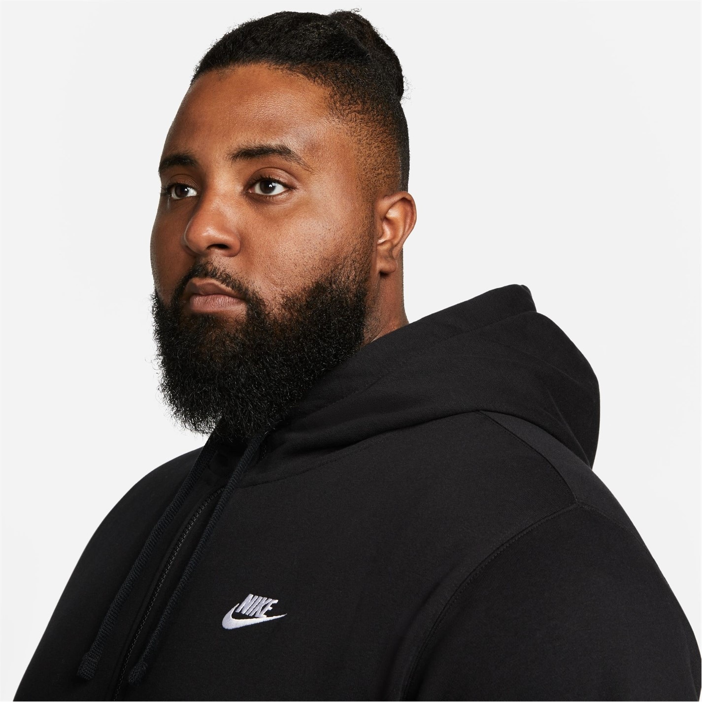 Mikina Nike Black 9482567 Sportswear Club Fleece Men's Full-Zip Hoodie - 15