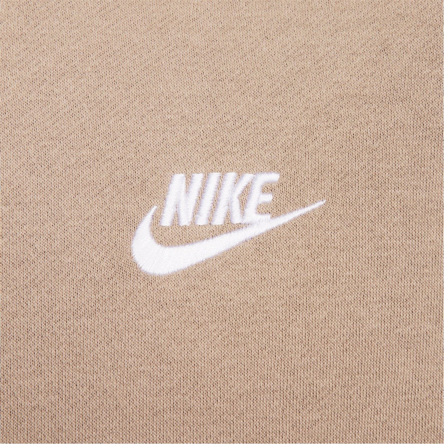 Mikina Nike Khaki 707046 Sportswear Club Fleece Men's Full-Zip Hoodie - 4
