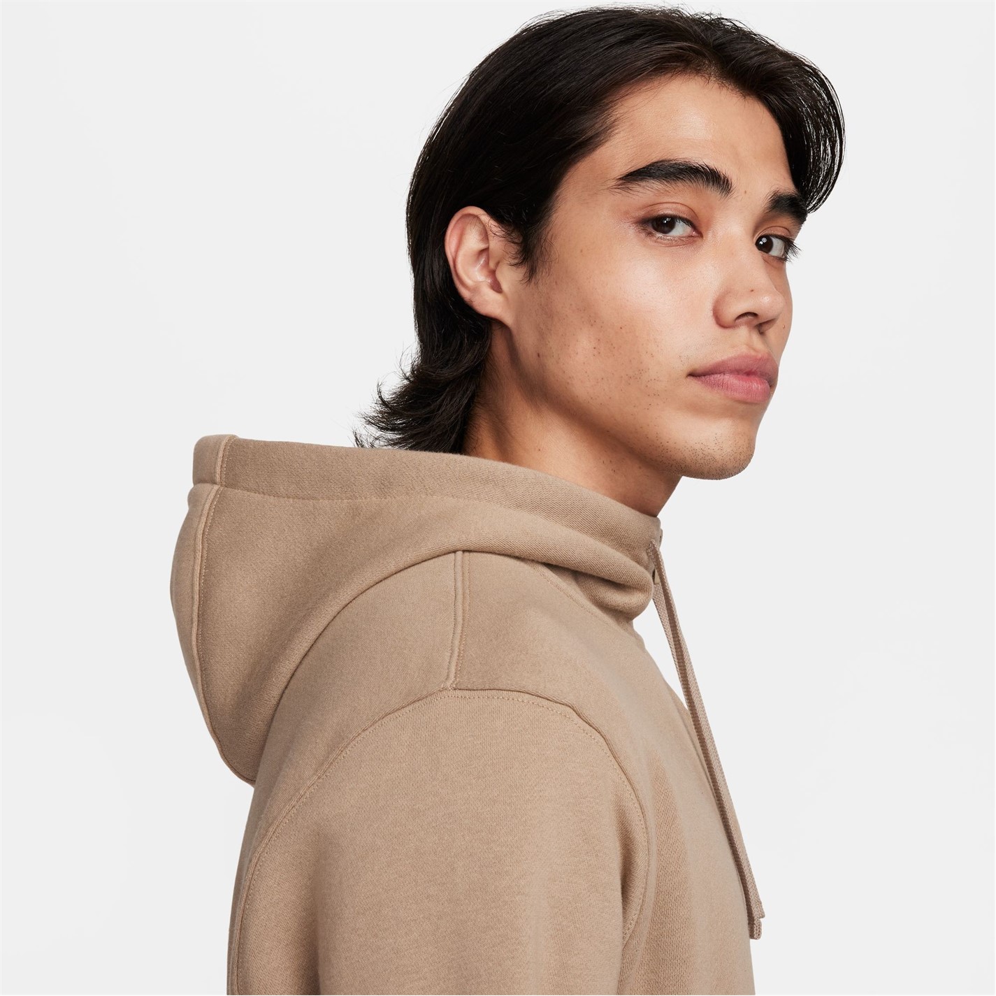 Mikina Nike Khaki 707046 Sportswear Club Fleece Men's Full-Zip Hoodie - 6