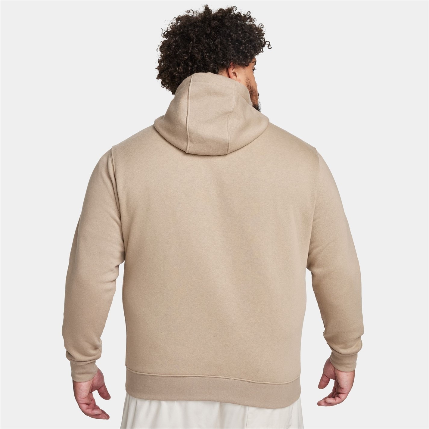 Mikina Nike Khaki 707046 Sportswear Club Fleece Men's Full-Zip Hoodie - 9