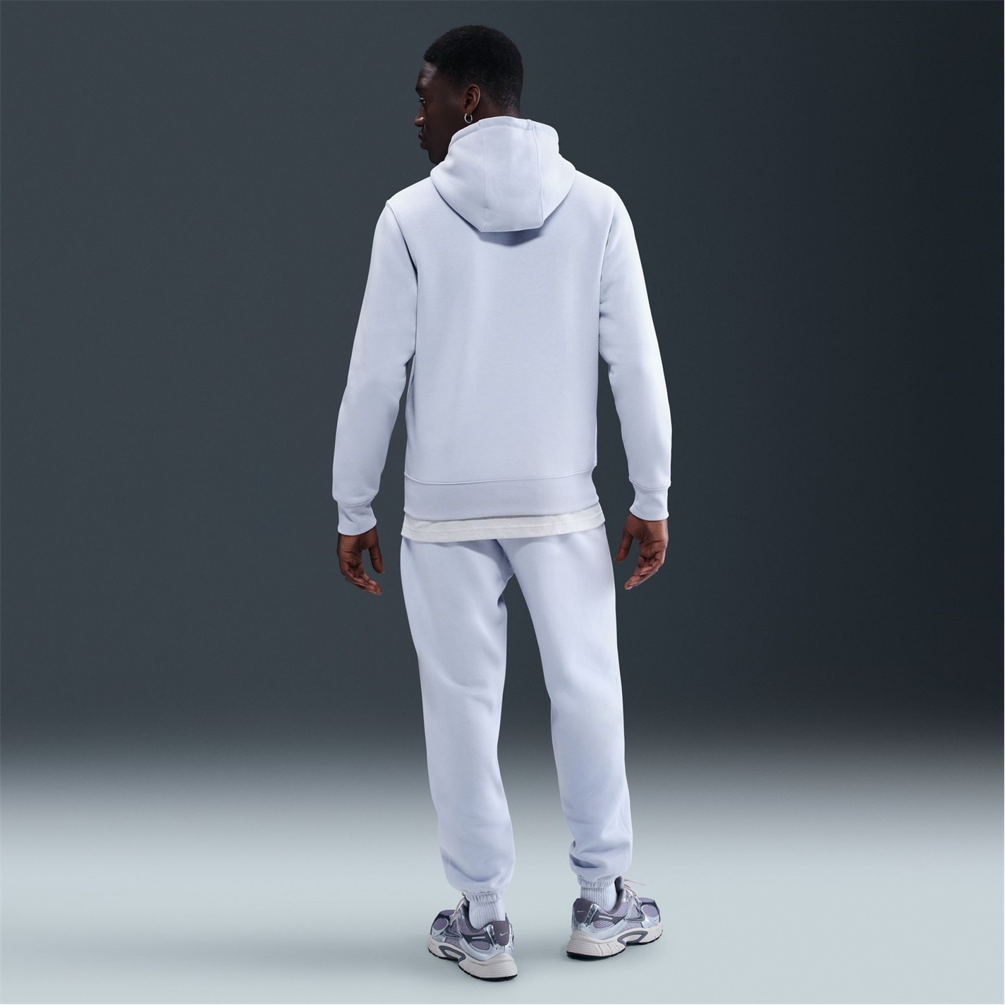 Mikina Nike Ghost 1405807 Sportswear Club Fleece Men's Full-Zip Hoodie - 8