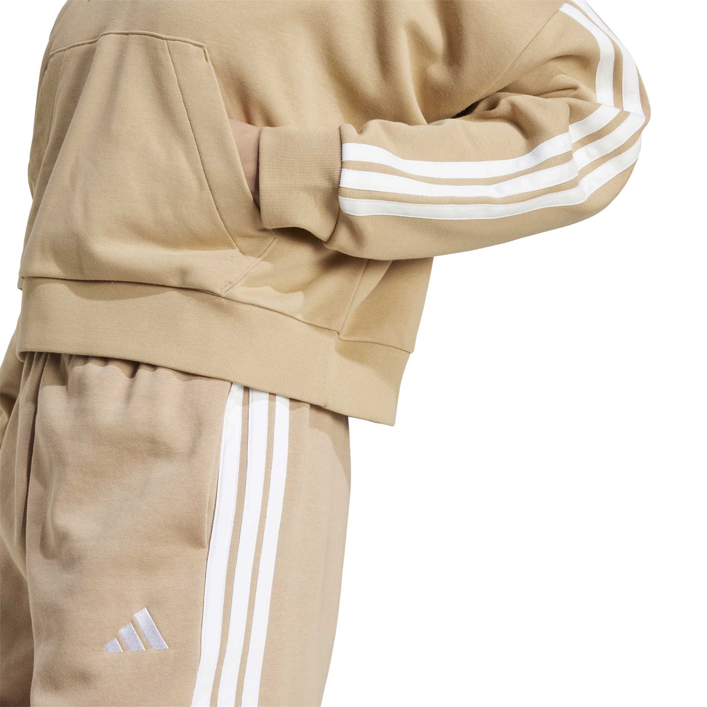Mikina adidas Grey Heather 5599672 Men's Over The Head Hoodie - 5
