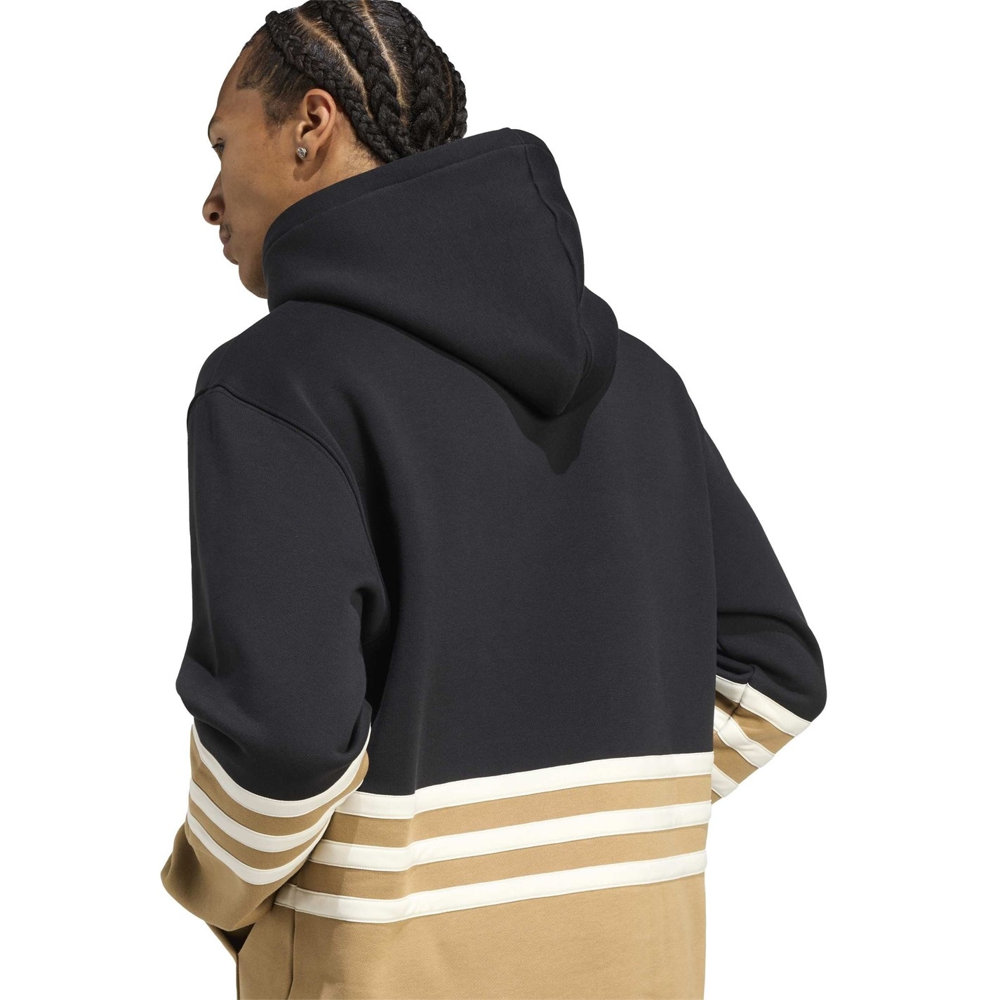 Mikina adidas Black 697616 Men's Archive Over The Head Hoodie - 4
