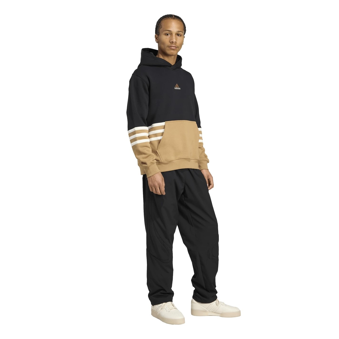 Mikina adidas Black 697616 Men's Archive Over The Head Hoodie - 6