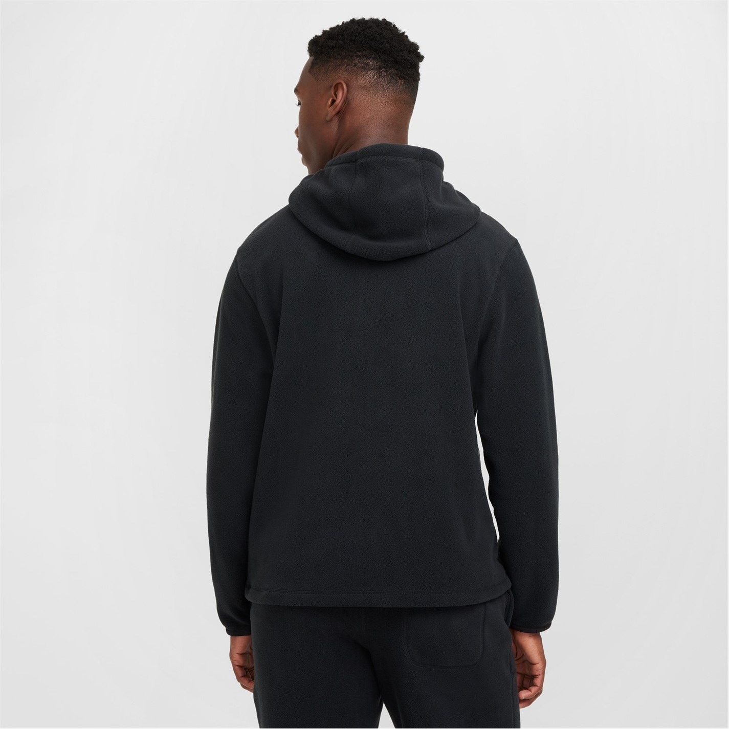 Mikina Nike Black 838725 Men's Club Winterised Pullover Hoodie - 2