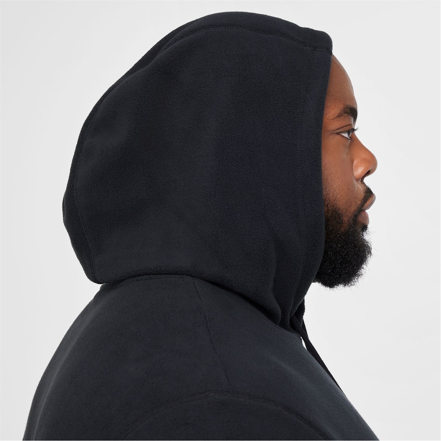 Mikina Nike Black 838725 Men's Club Winterised Pullover Hoodie - 13