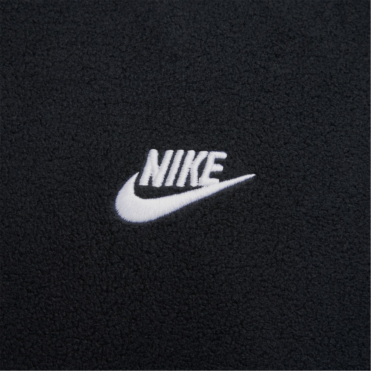 Mikina Nike Black 838725 Men's Club Winterised Pullover Hoodie - 4