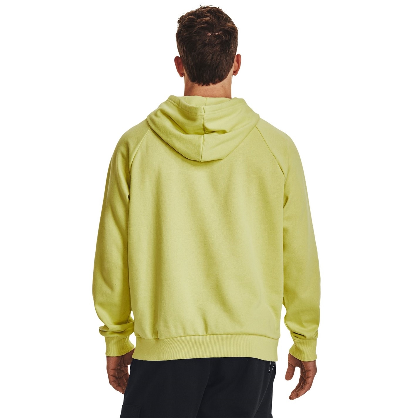 Mikina Under Armour LIME YELLOW 5246345 Men's Rival Hoodie - 3
