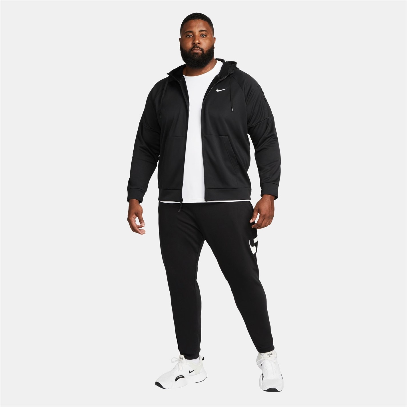 Mikina Nike Black 5023166 Dri-FIT Men's Full-Zip Training Hoodie - 10
