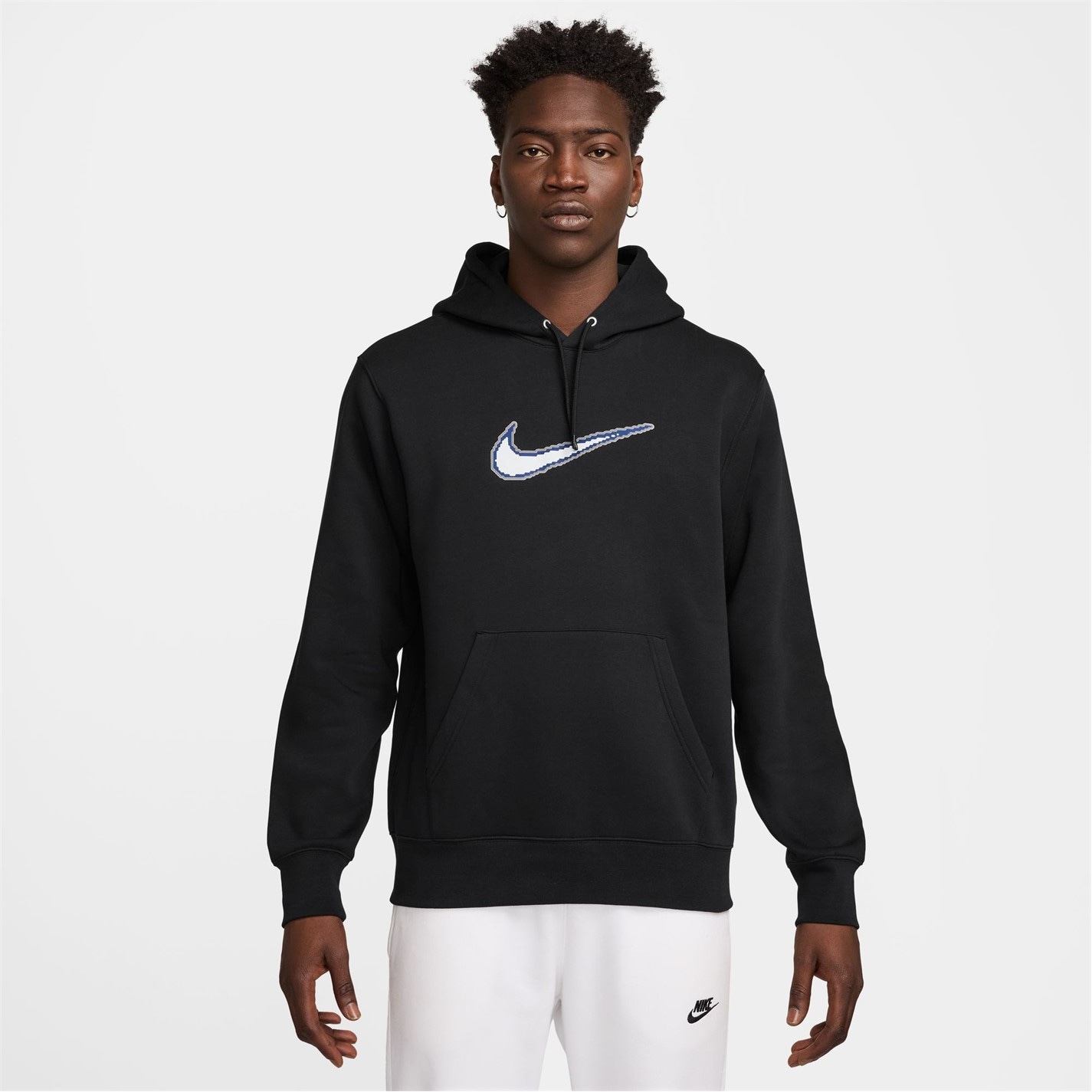 Mikina Under Armour Black 2168087 Men's Club Neo Varsity Over the Head Hoodie - 1