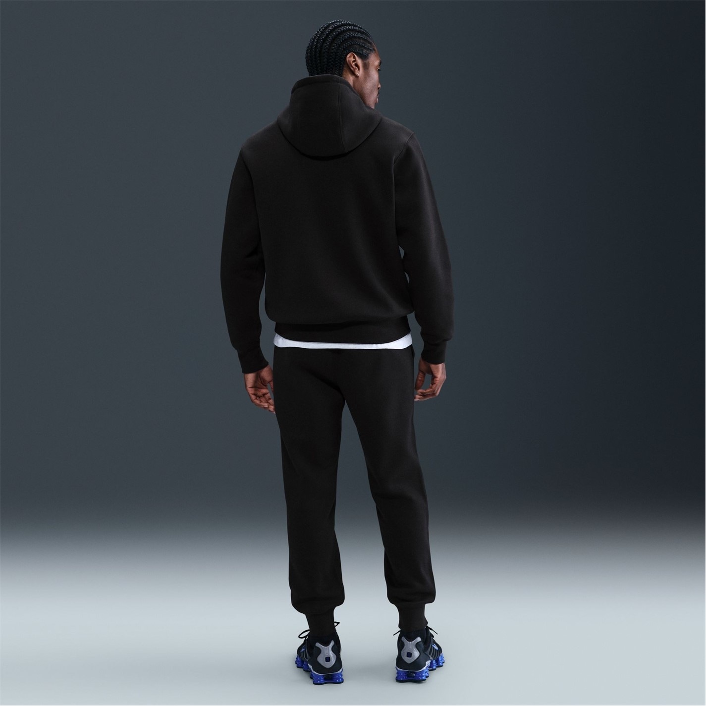 Mikina Under Armour Black 2168087 Men's Club Neo Varsity Over the Head Hoodie - 8