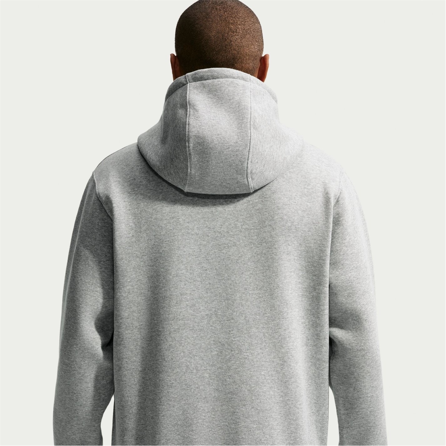 Mikina Nike Dk Grey Heather 3363657 Men's Club Neo Varsity Hoodie - 2