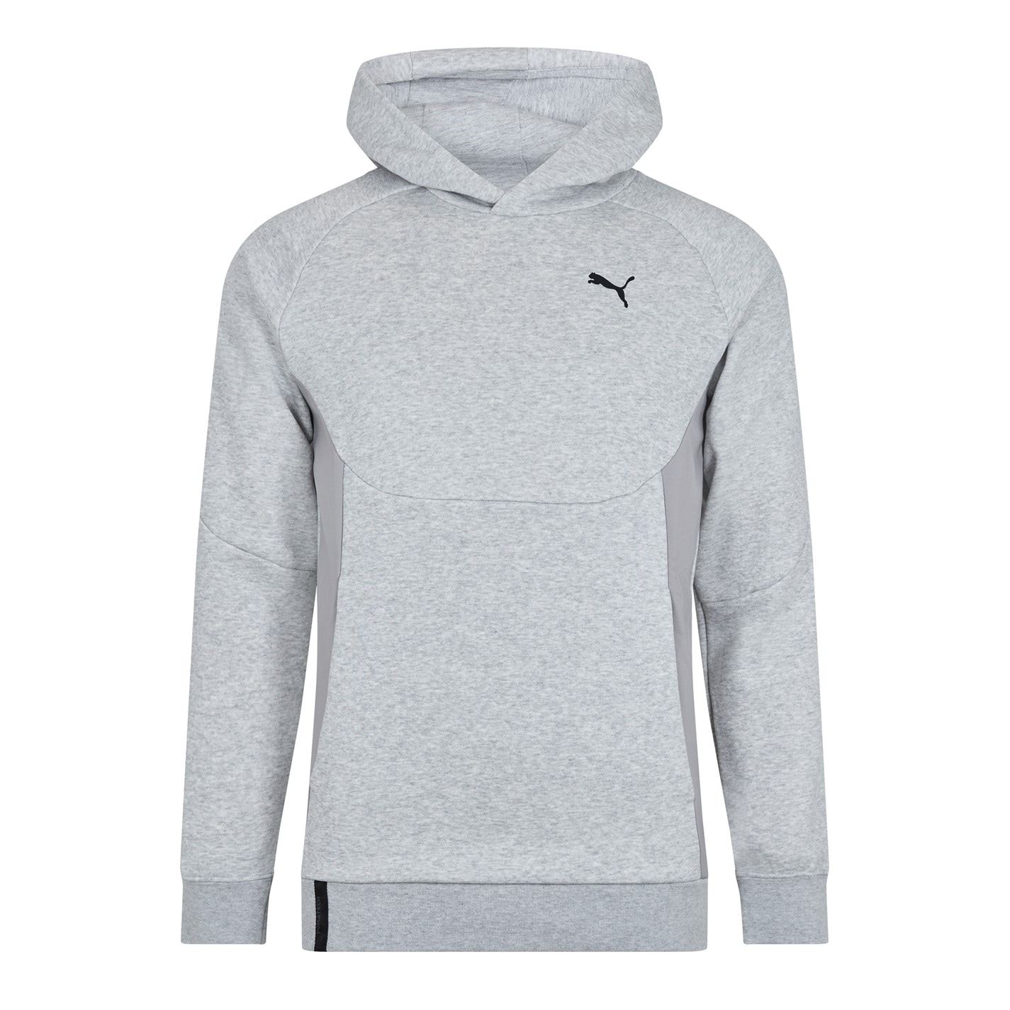 Mikina Puma Light Gry He 4711538 Men's Logo Hoodie - 1