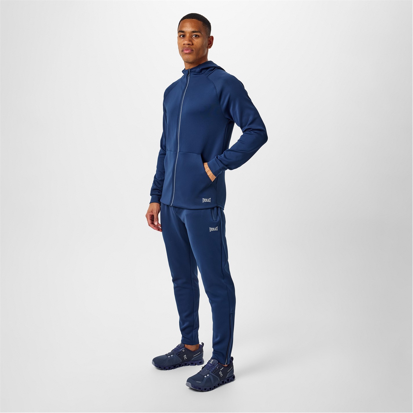 Mikina Everlast Navy 1602207 Training Hoodie Mens - 4