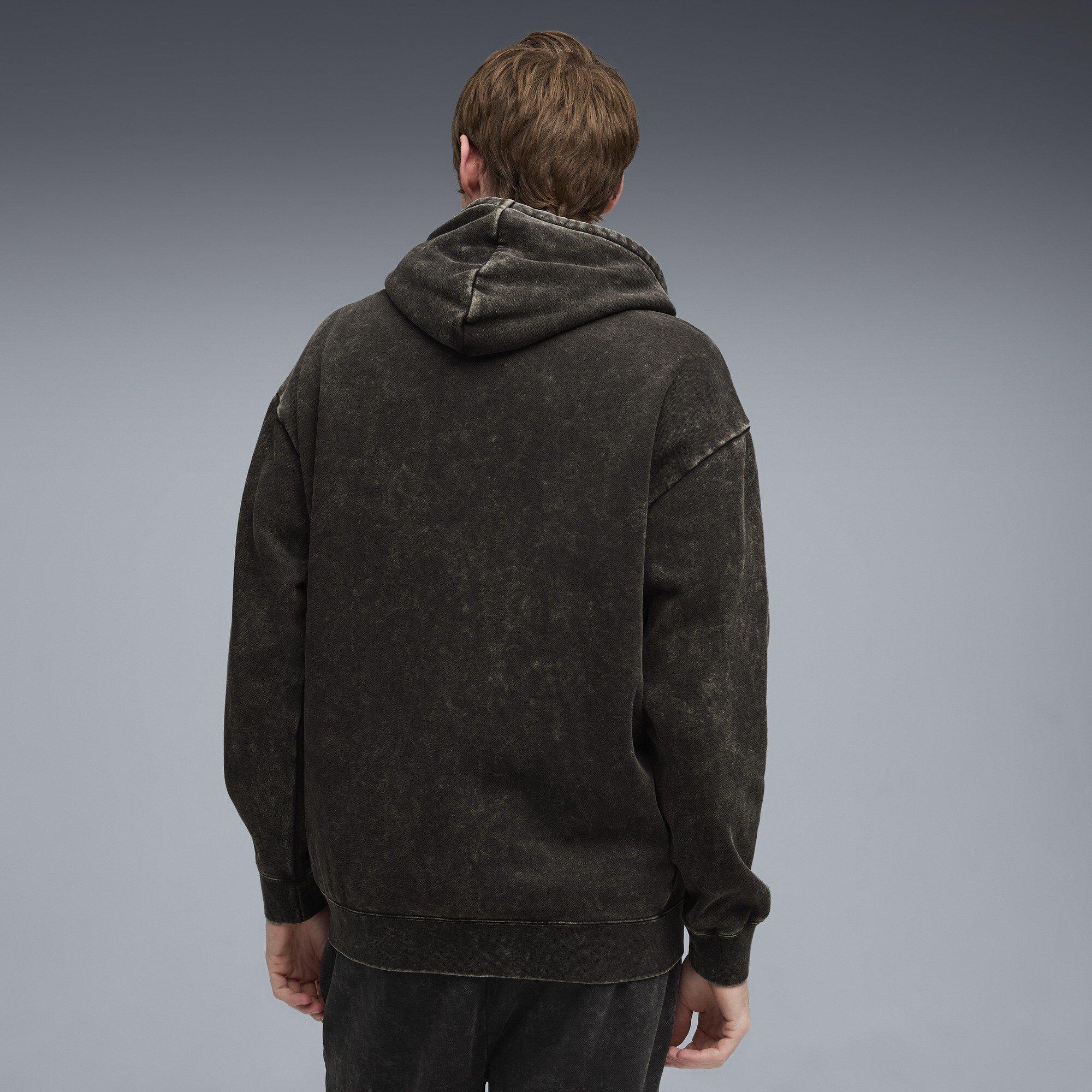 Tepláky Under Armour Black 4212684 Men's Elevated Relaxed Wash Overhead Hoodie - 3