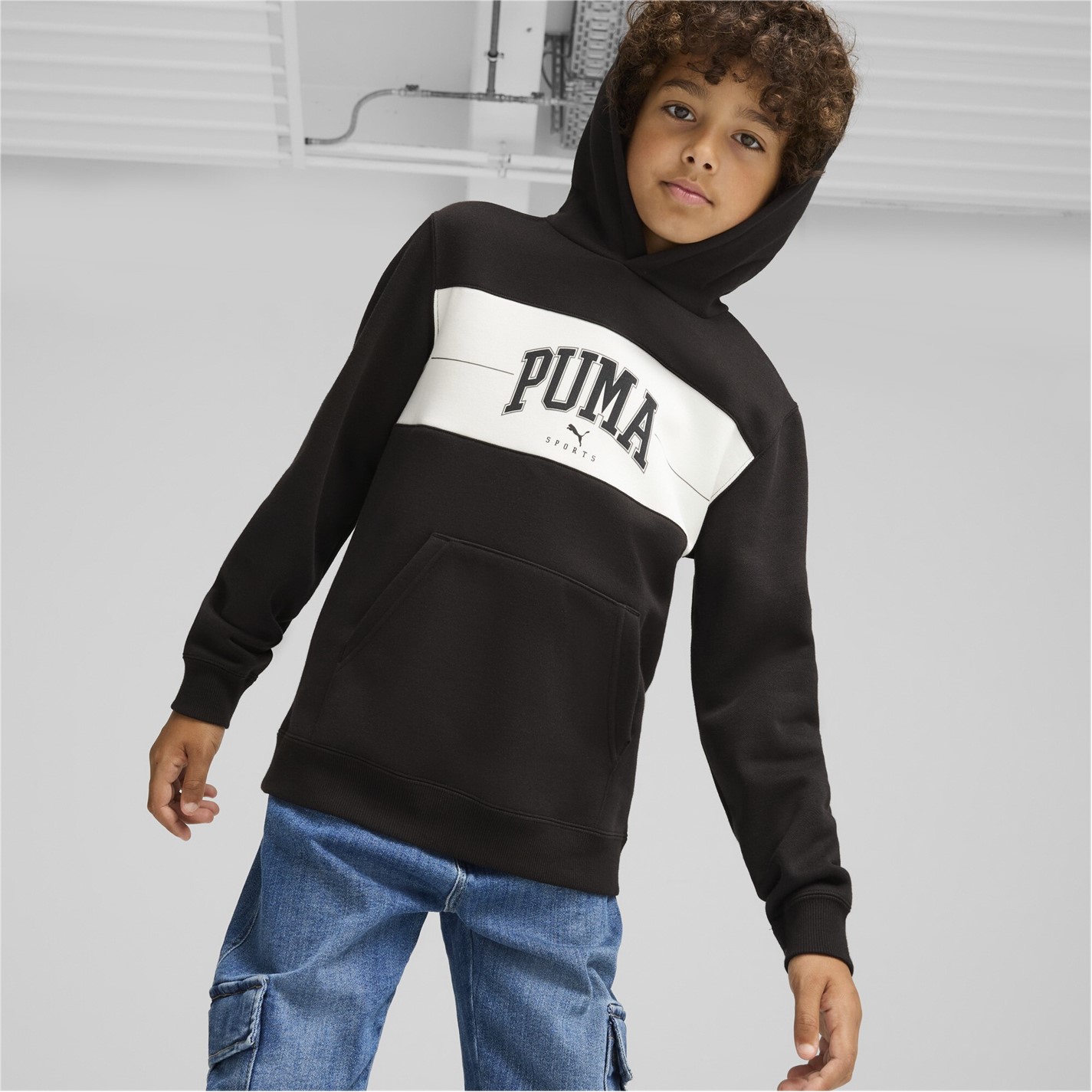 Puma Squad Hoodie Fl B Hoody Unisex Kids - 2