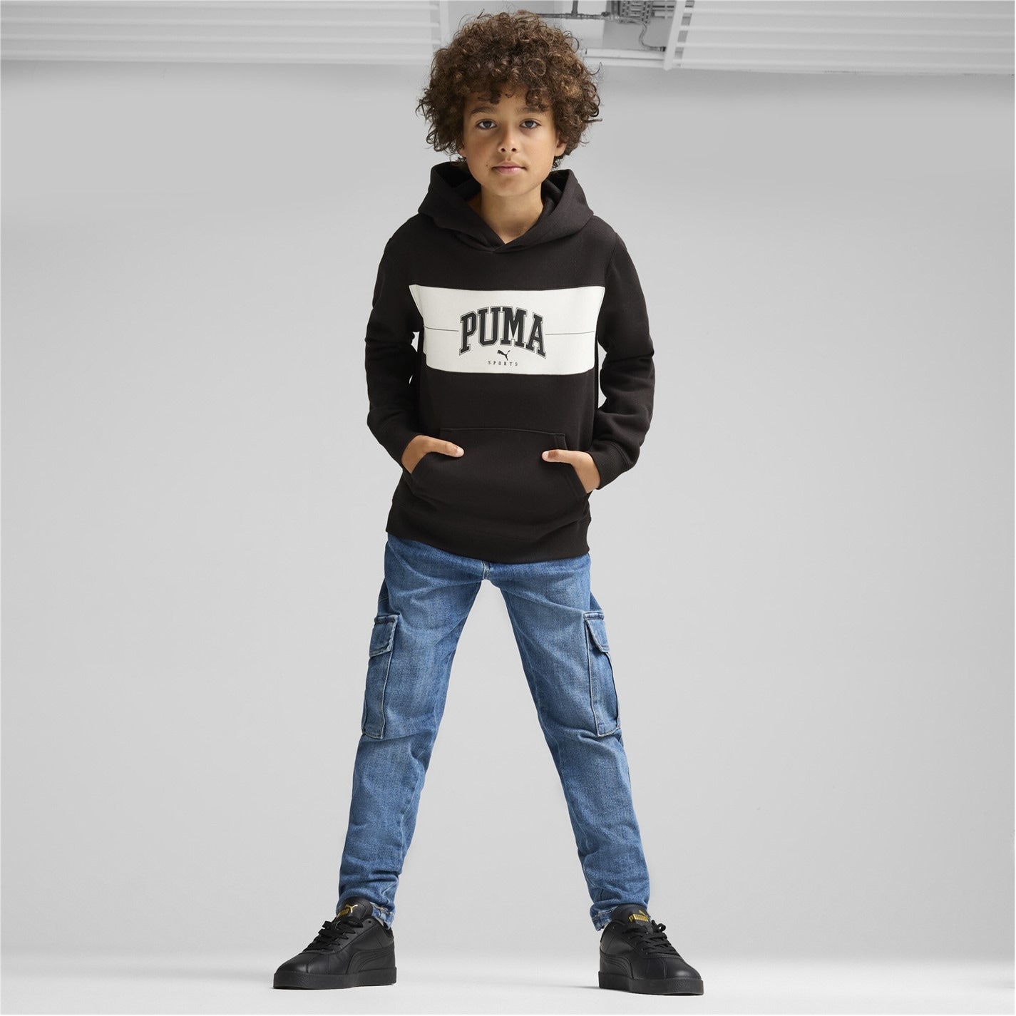 Puma Squad Hoodie Fl B Hoody Unisex Kids - 4