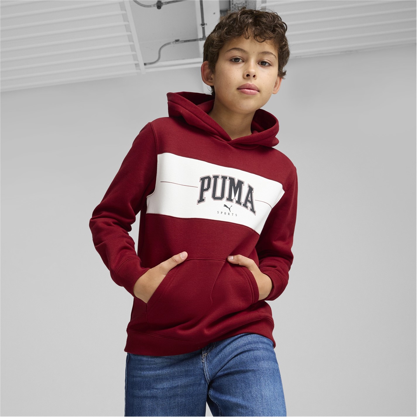 Puma Squad Hoodie Fl B Hoody Unisex Kids - 2