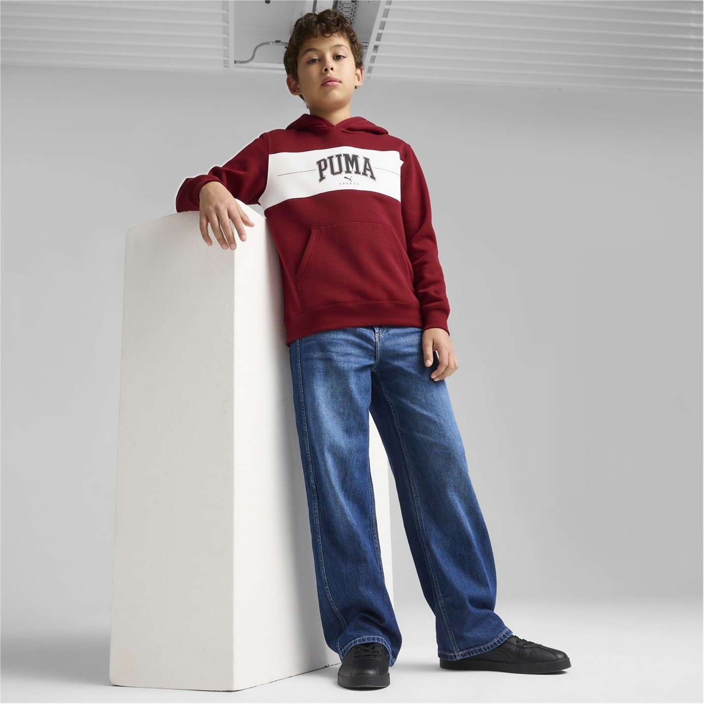 Puma Squad Hoodie Fl B Hoody Unisex Kids - 4