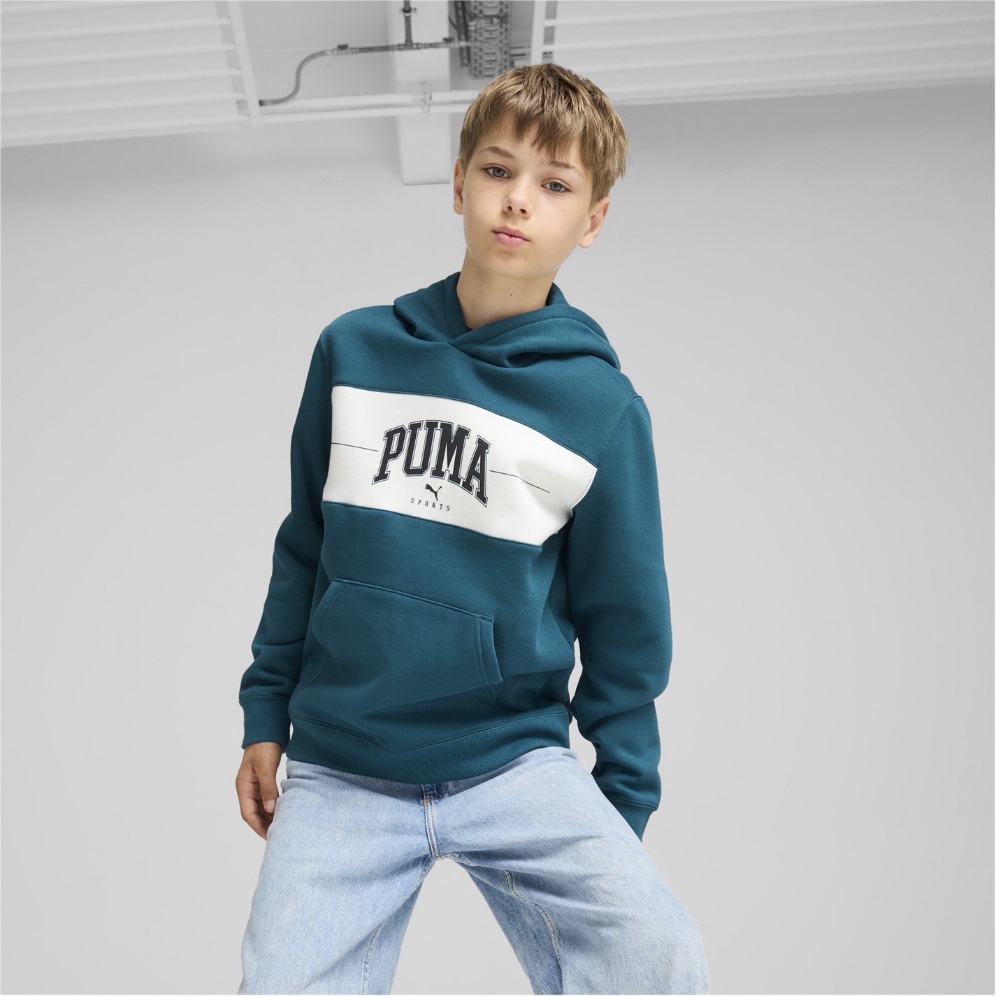 Puma Squad Hoodie Fl B Hoody Unisex Kids - 2