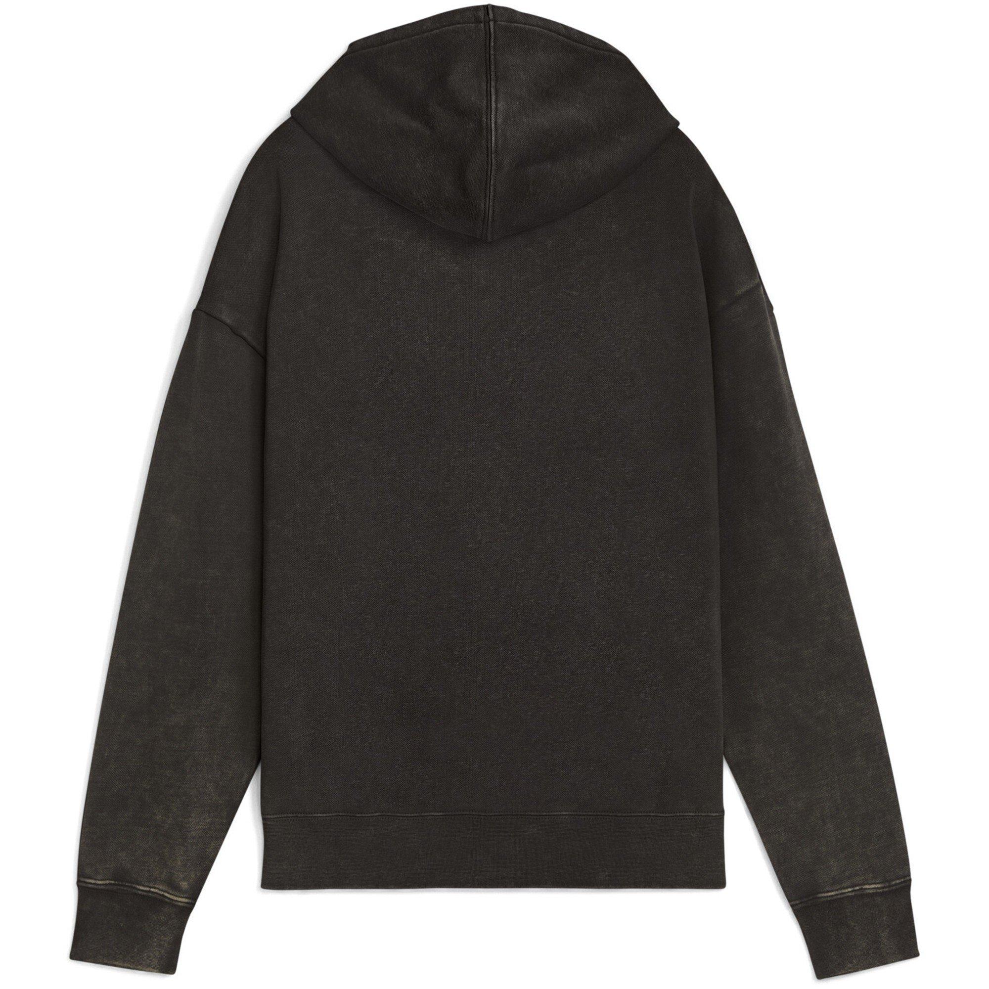 Mikina Puma Black 831552 Men's Elevated Relaxed Wash Overhead Hoodie - 1