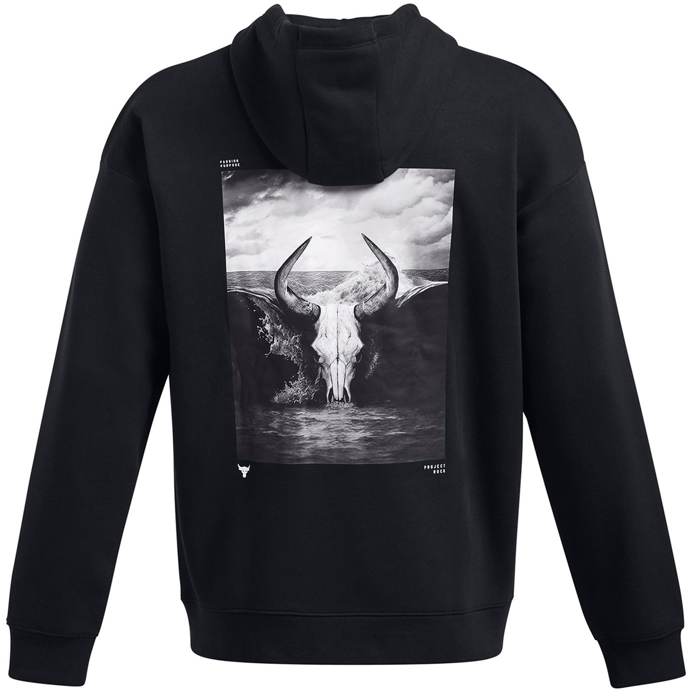 Mikina Under Armour Black 5760654 Men's Icon Hoodie - 5