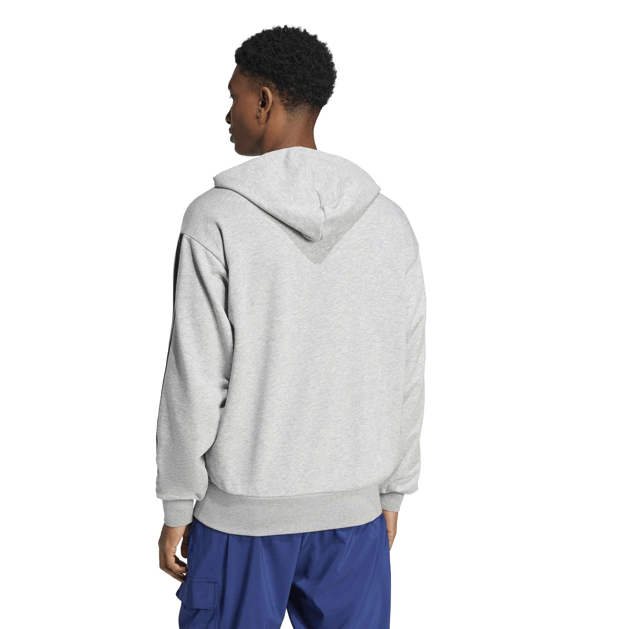 Mikina adidas Medium Grey Hea 5191332 Men's Over The Head Hoodie - 2