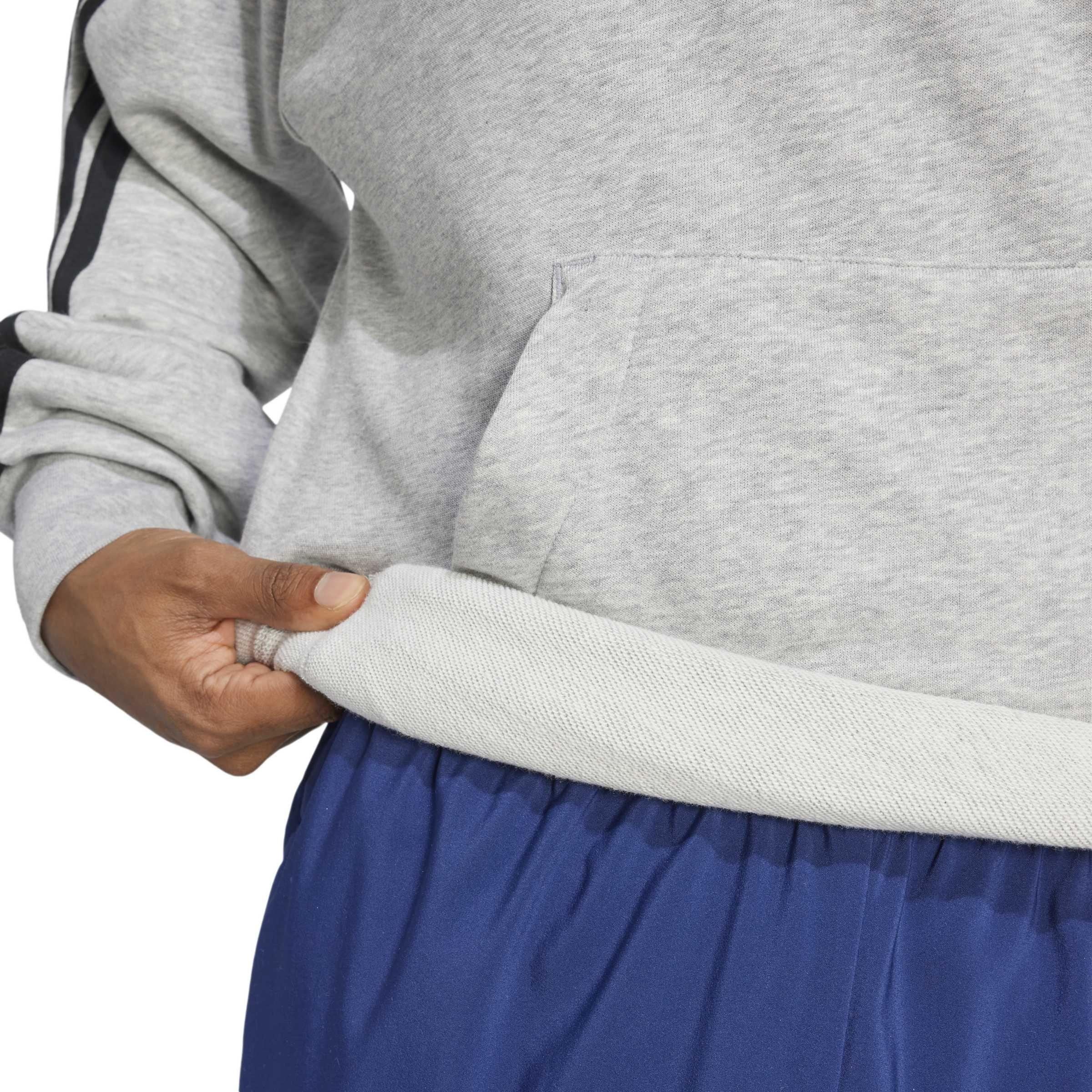 Mikina adidas Medium Grey Hea 5191332 Men's Over The Head Hoodie - 4