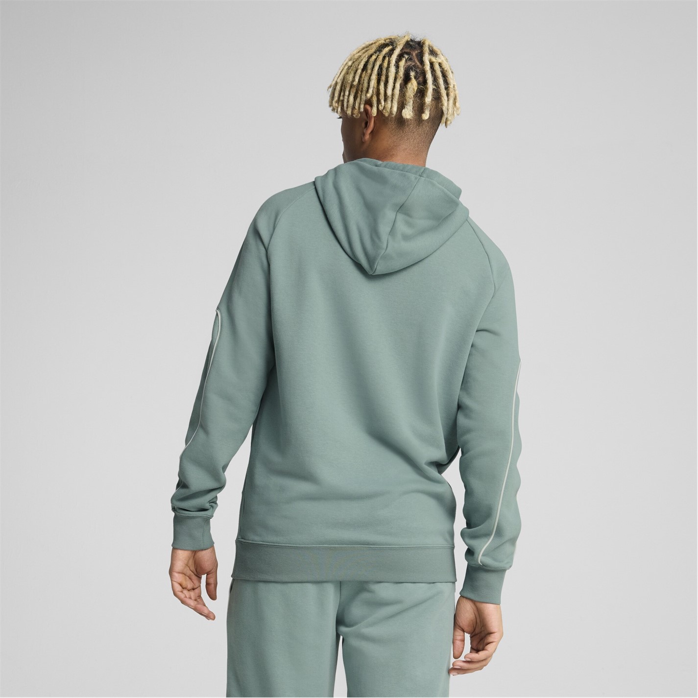 Mikina Puma Green Moon 7109985 Men's Sport Hoodie - 5