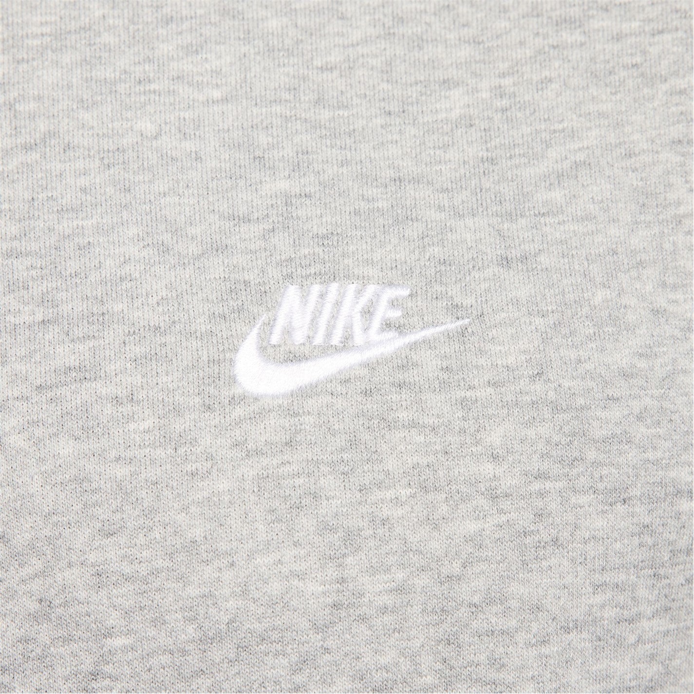 Mikina Nike Grey Hthr 5683452 Men's Club Foot Overhead Hoodie - 4