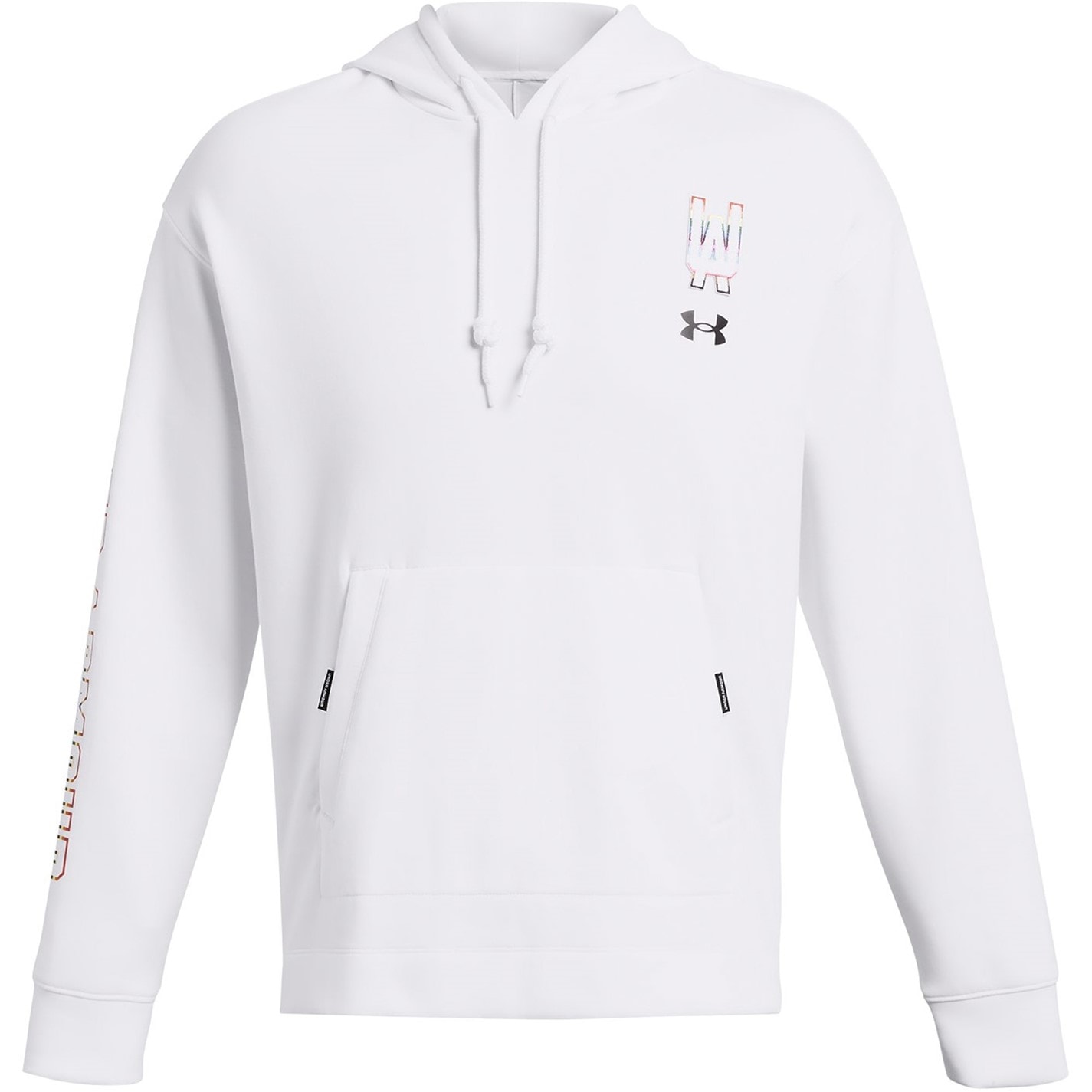 Mikina Under Armour White 2867733 Men's Pride Hoodie - 1