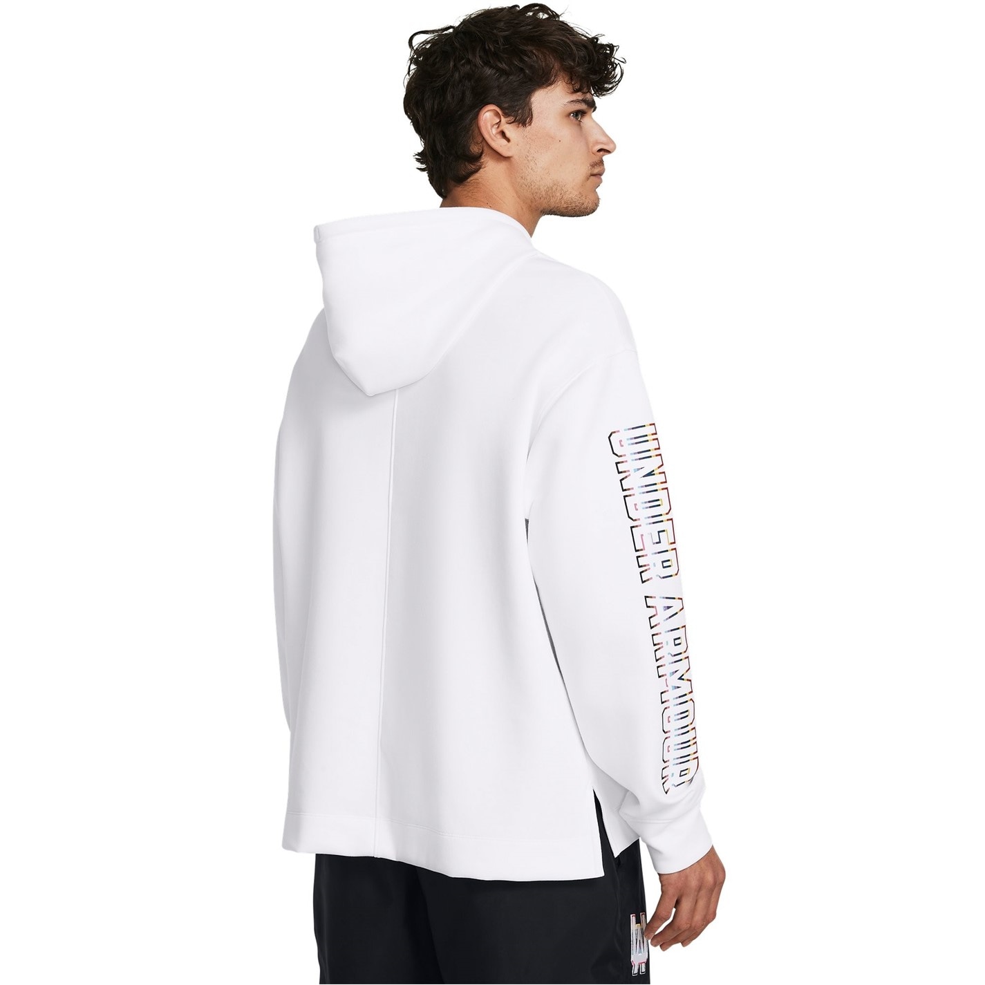 Mikina Under Armour White 2867733 Men's Pride Hoodie - 3