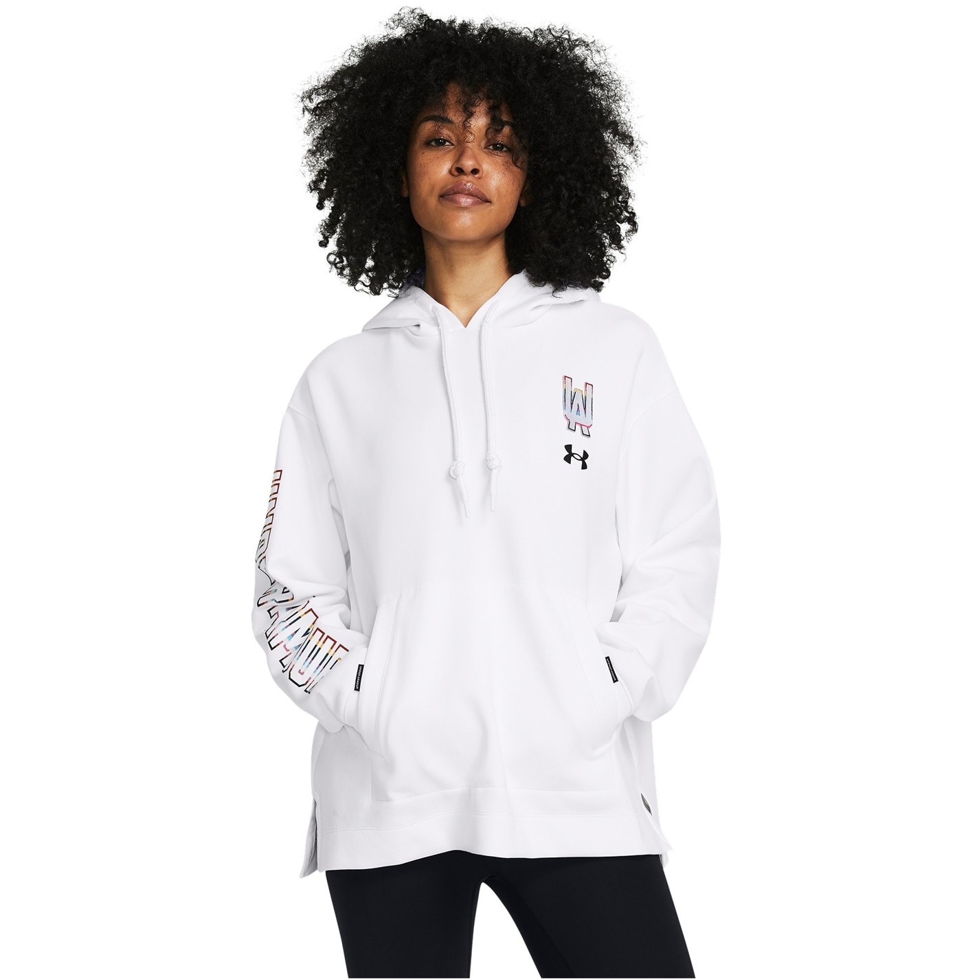 Mikina Under Armour White 2867733 Men's Pride Hoodie - 4