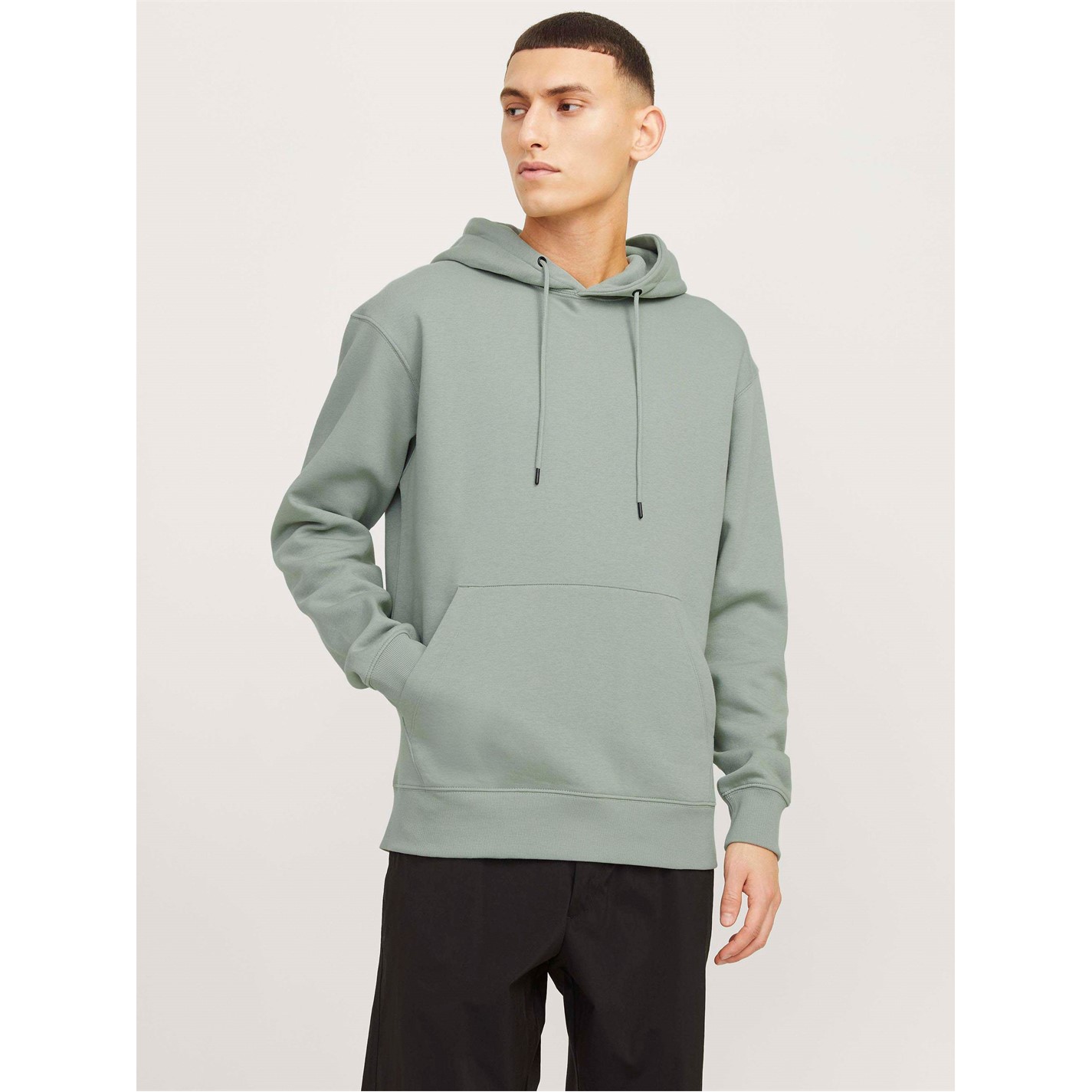 Mikina Jack and Jones Iceberg Green 4330673 Men's Basic Hoodie - 2