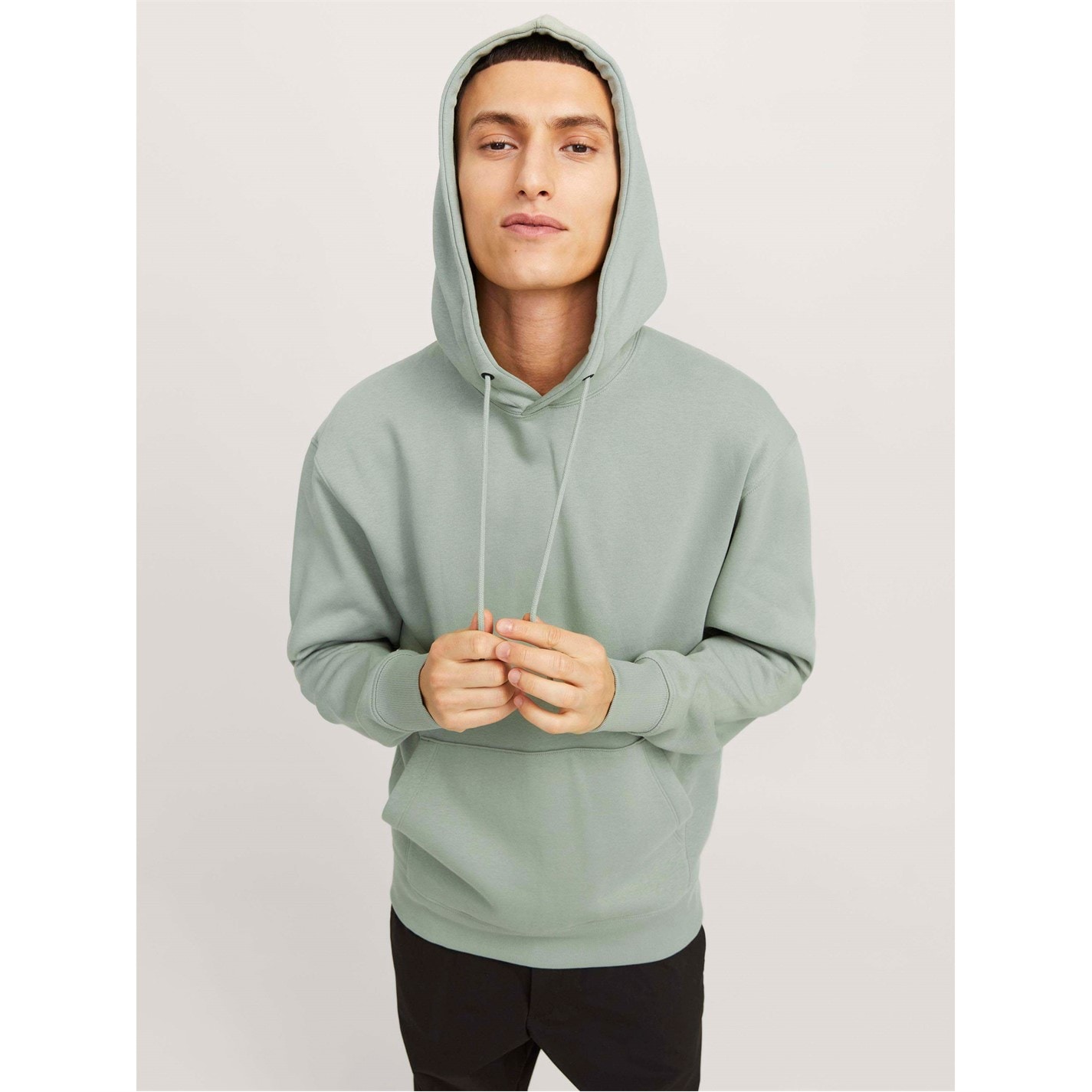 Mikina Jack and Jones Iceberg Green 4330673 Men's Basic Hoodie - 6